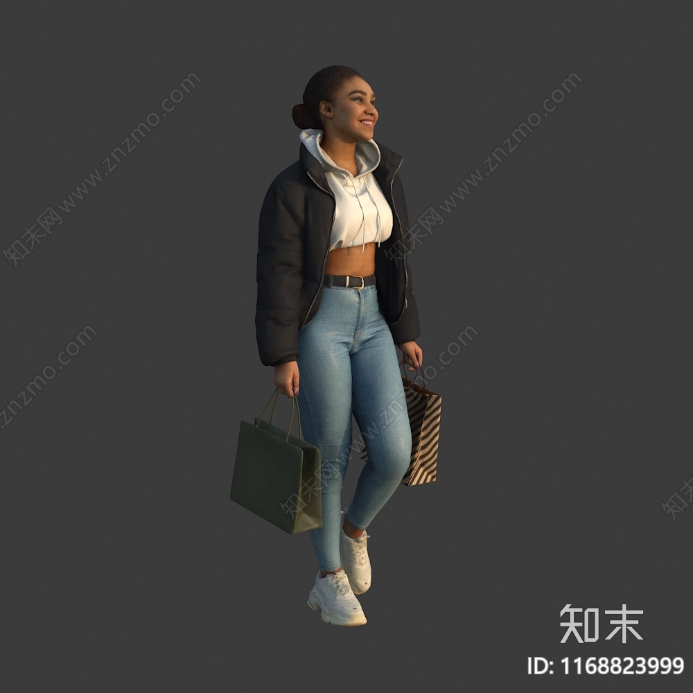 女人3D模型下载【ID:1168823999】