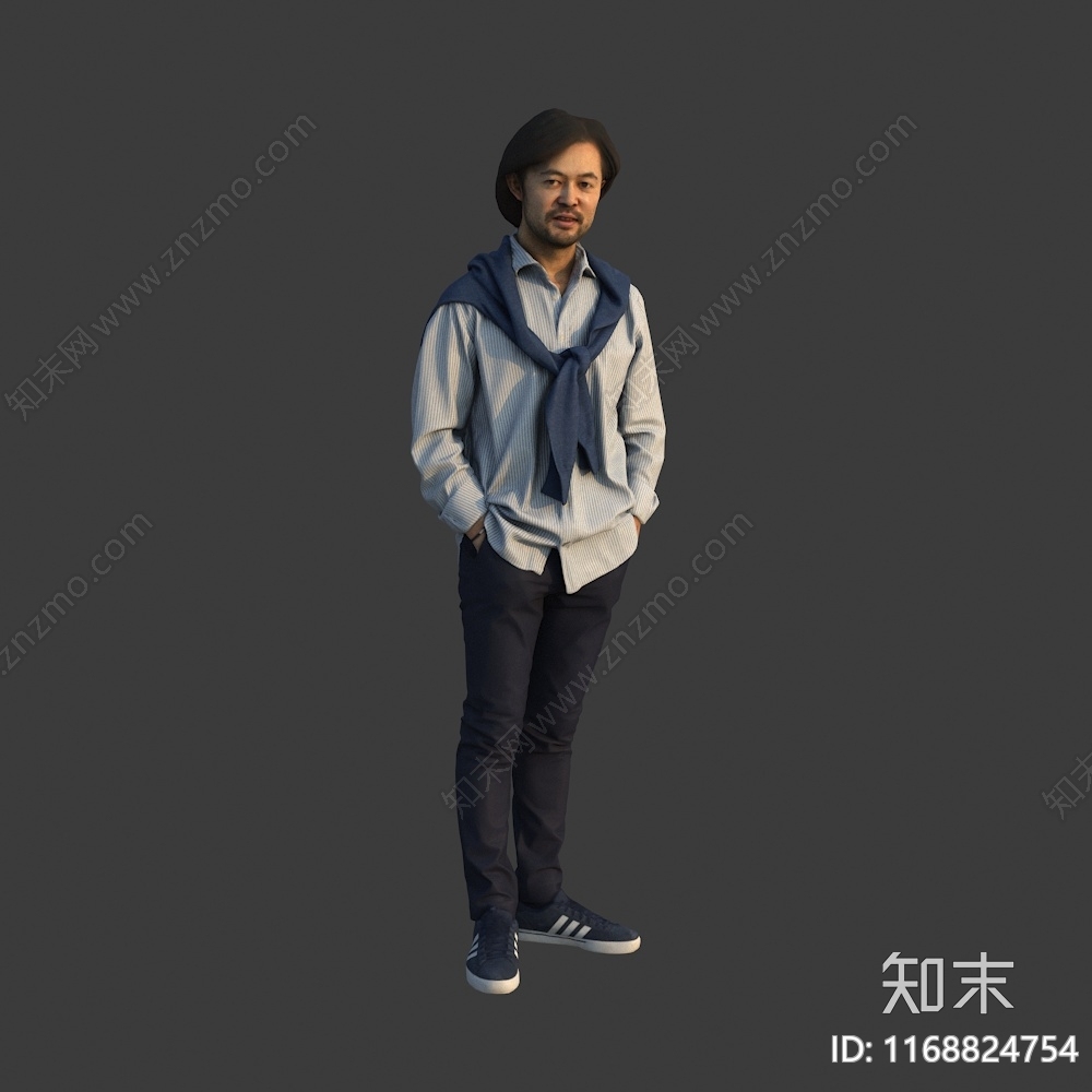 男人3D模型下载【ID:1168824754】