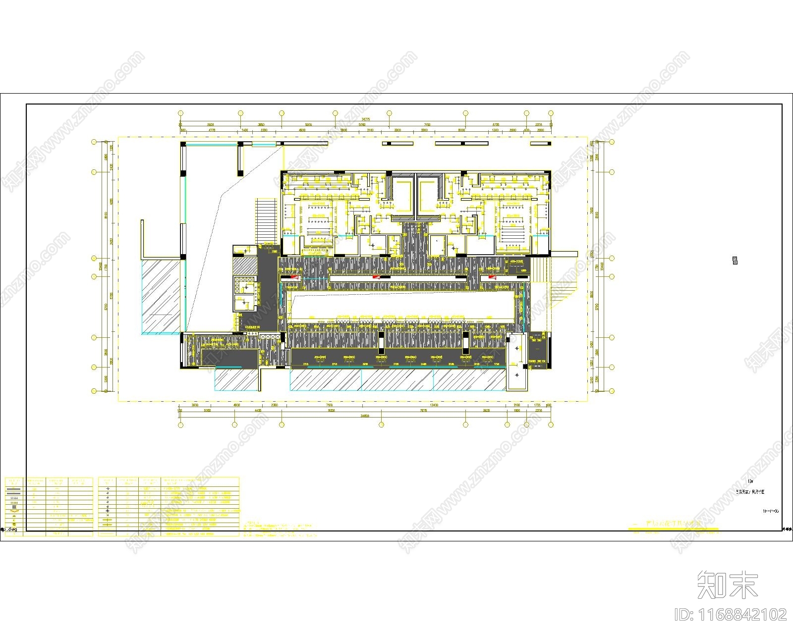 现代新中式其他建筑cad施工图下载【ID:1168842102】