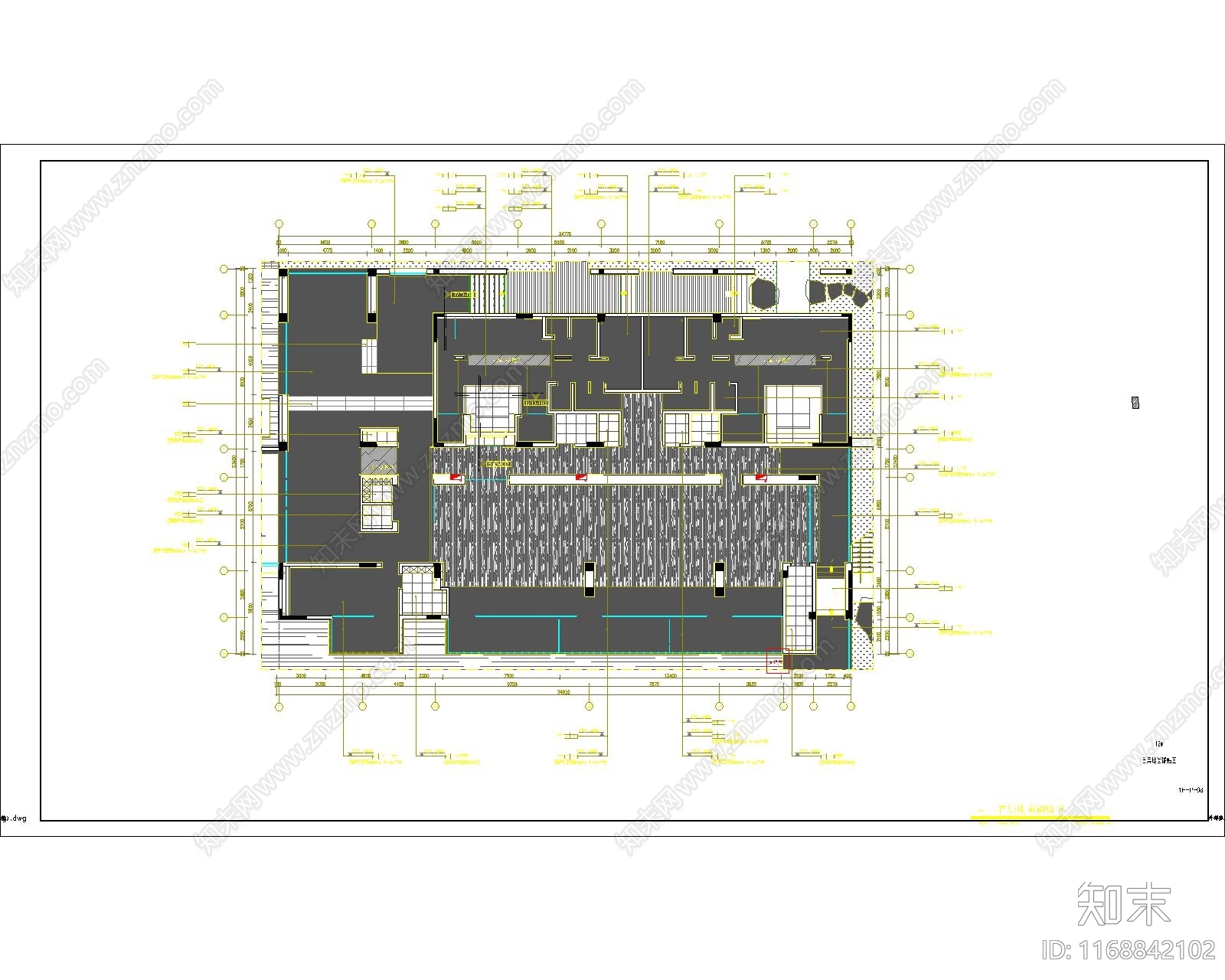 现代新中式其他建筑cad施工图下载【ID:1168842102】