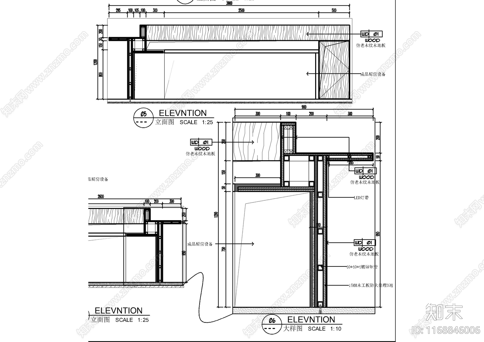 现代家具节点详图cad施工图下载【ID:1168846006】