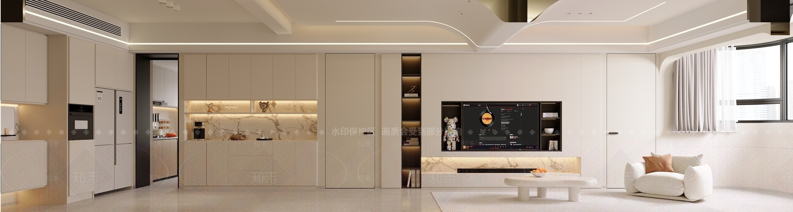 奶油卫生间3D模型下载【ID:1214700376】