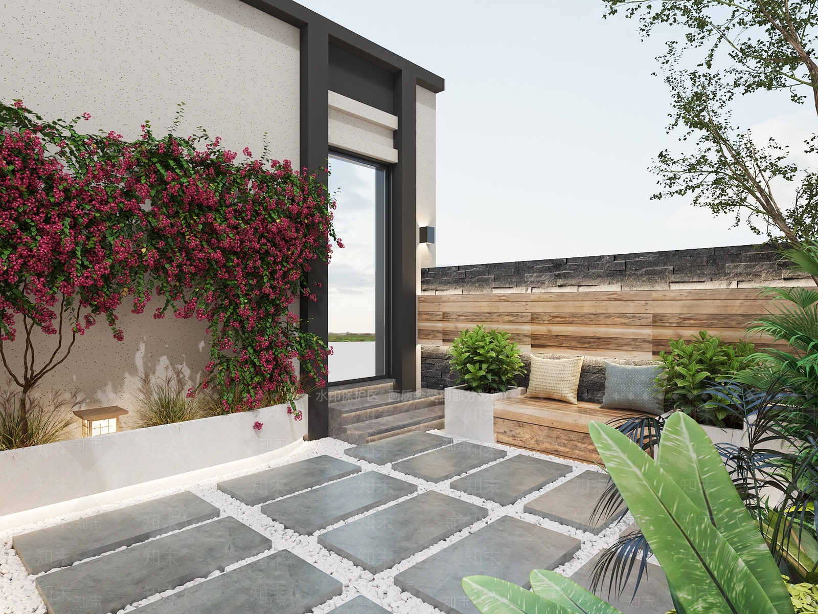现代阳台3D模型下载【ID:1168854397】