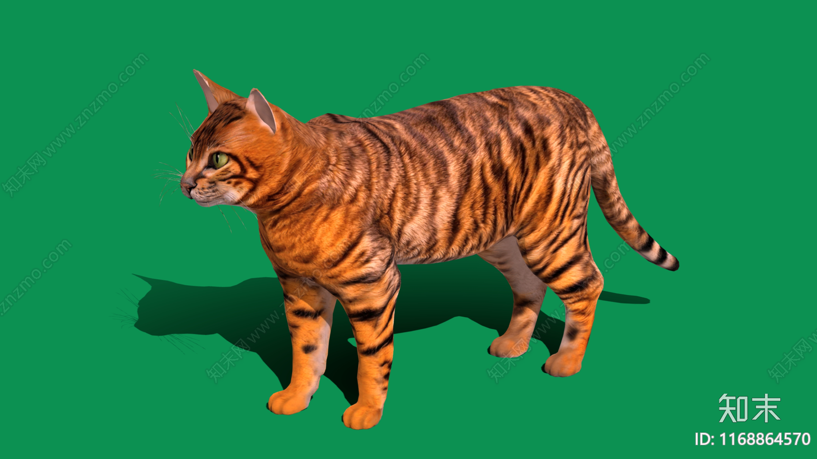 猫3D模型下载【ID:1168864570】