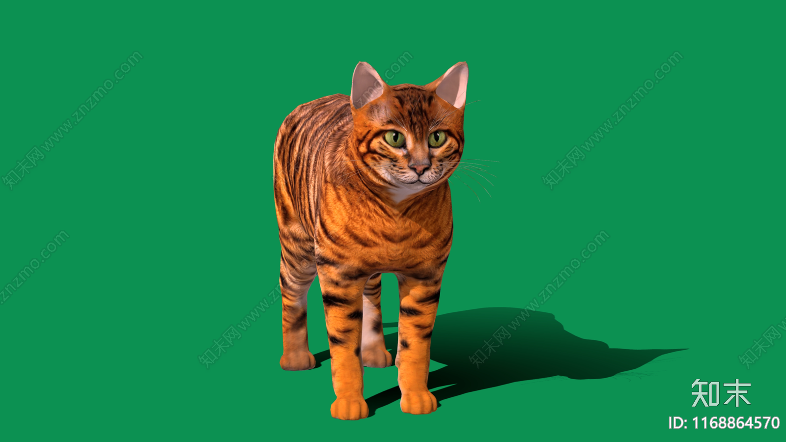 猫3D模型下载【ID:1168864570】