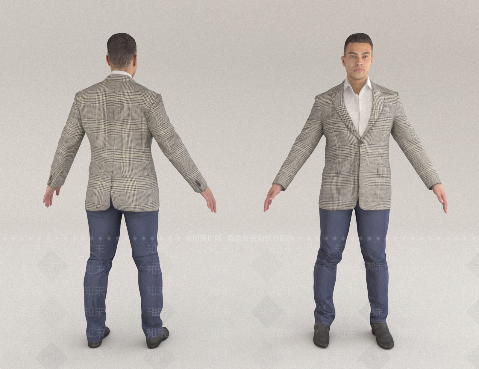 男人3D模型下载【ID:1168875047】