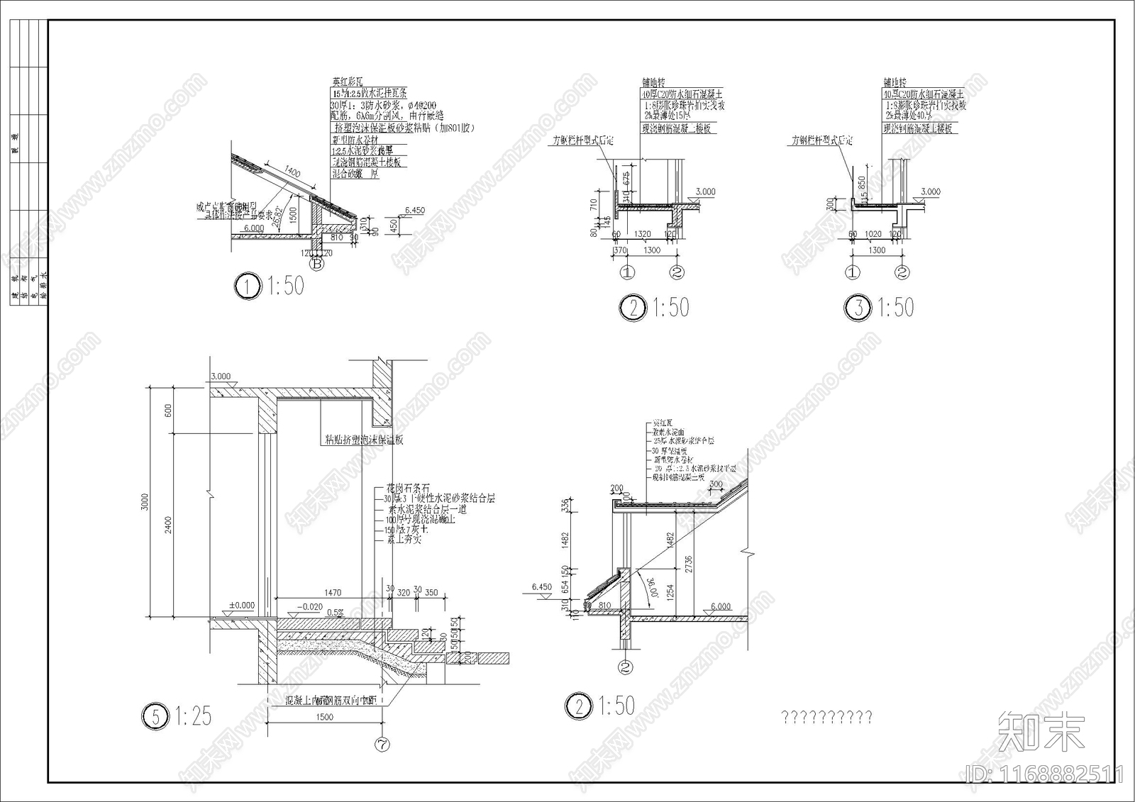 欧式简欧别墅建筑cad施工图下载【ID:1168882511】