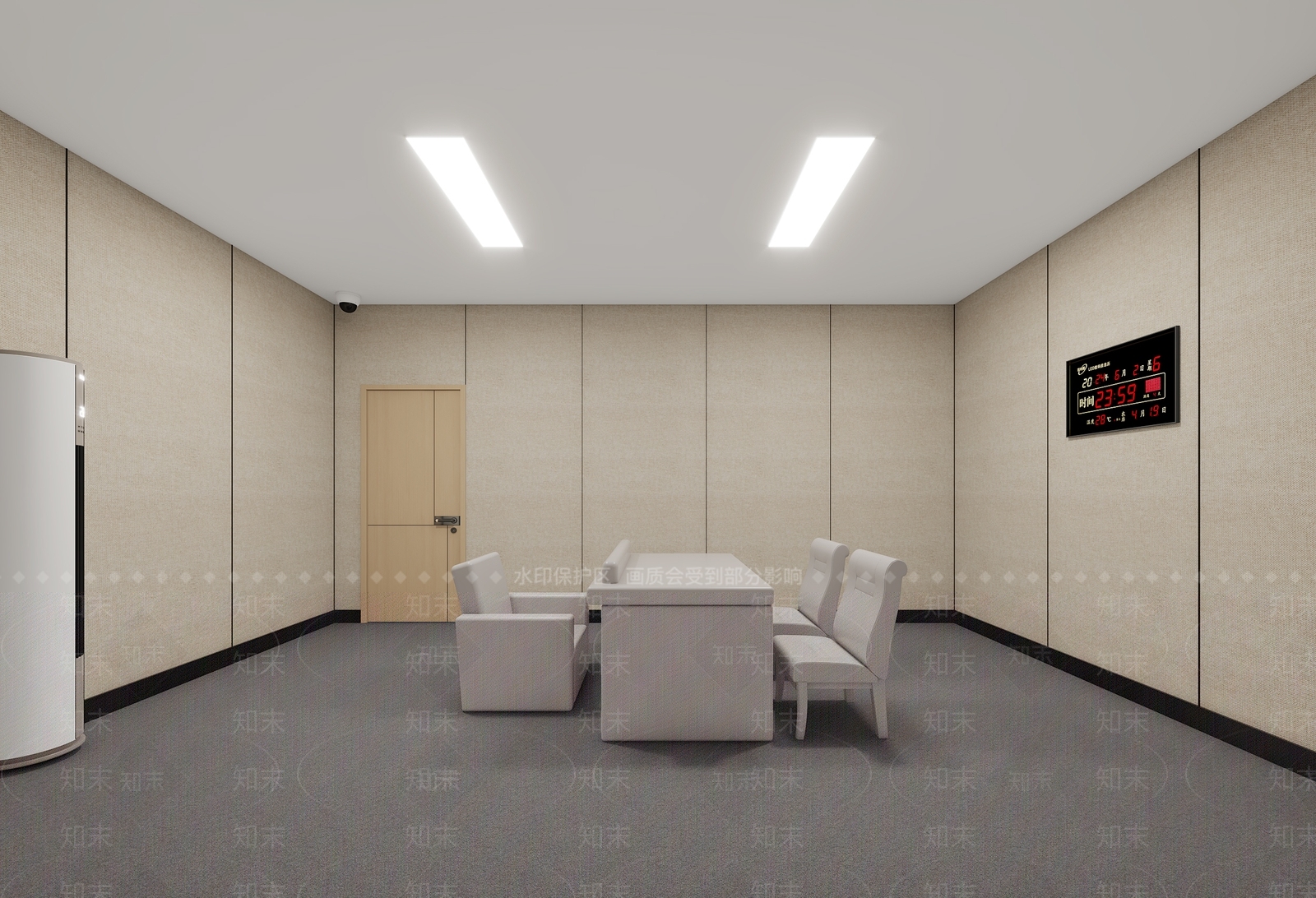 现代其他办公空间3D模型下载【ID:1168898533】