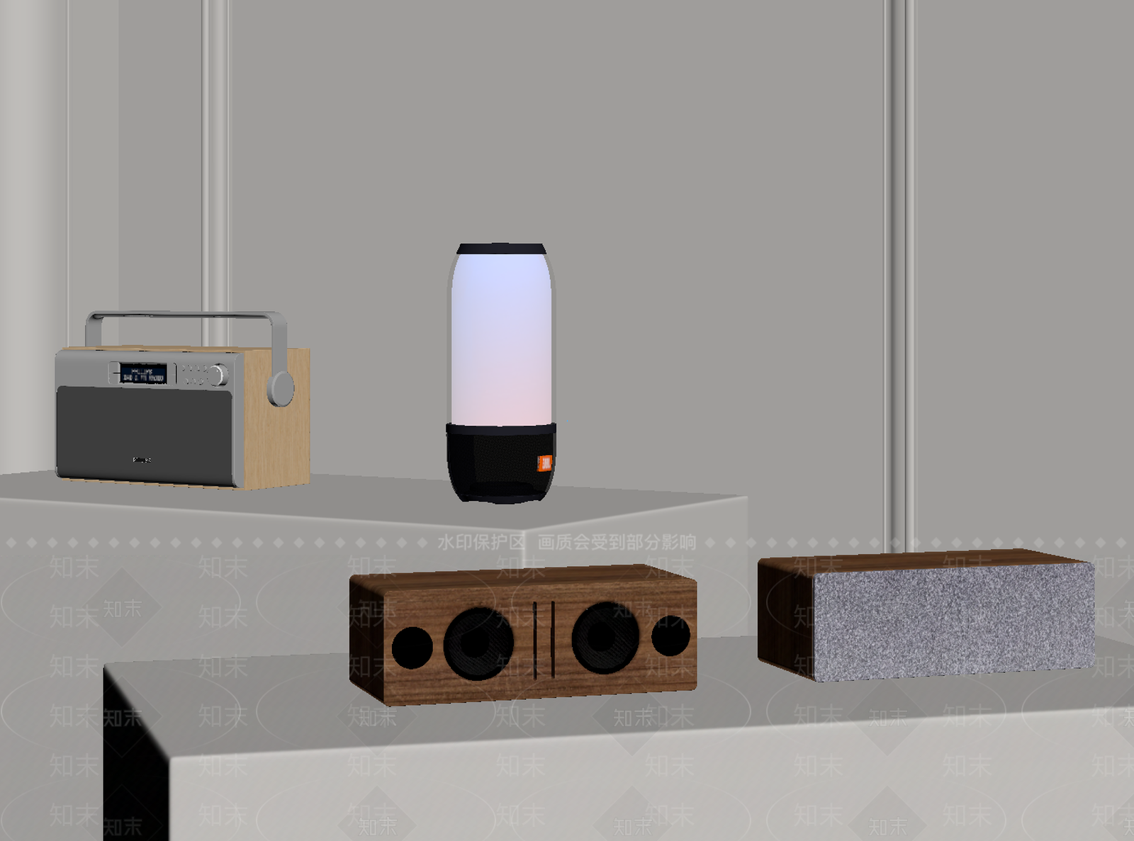音响SU模型下载【ID:1168899939】