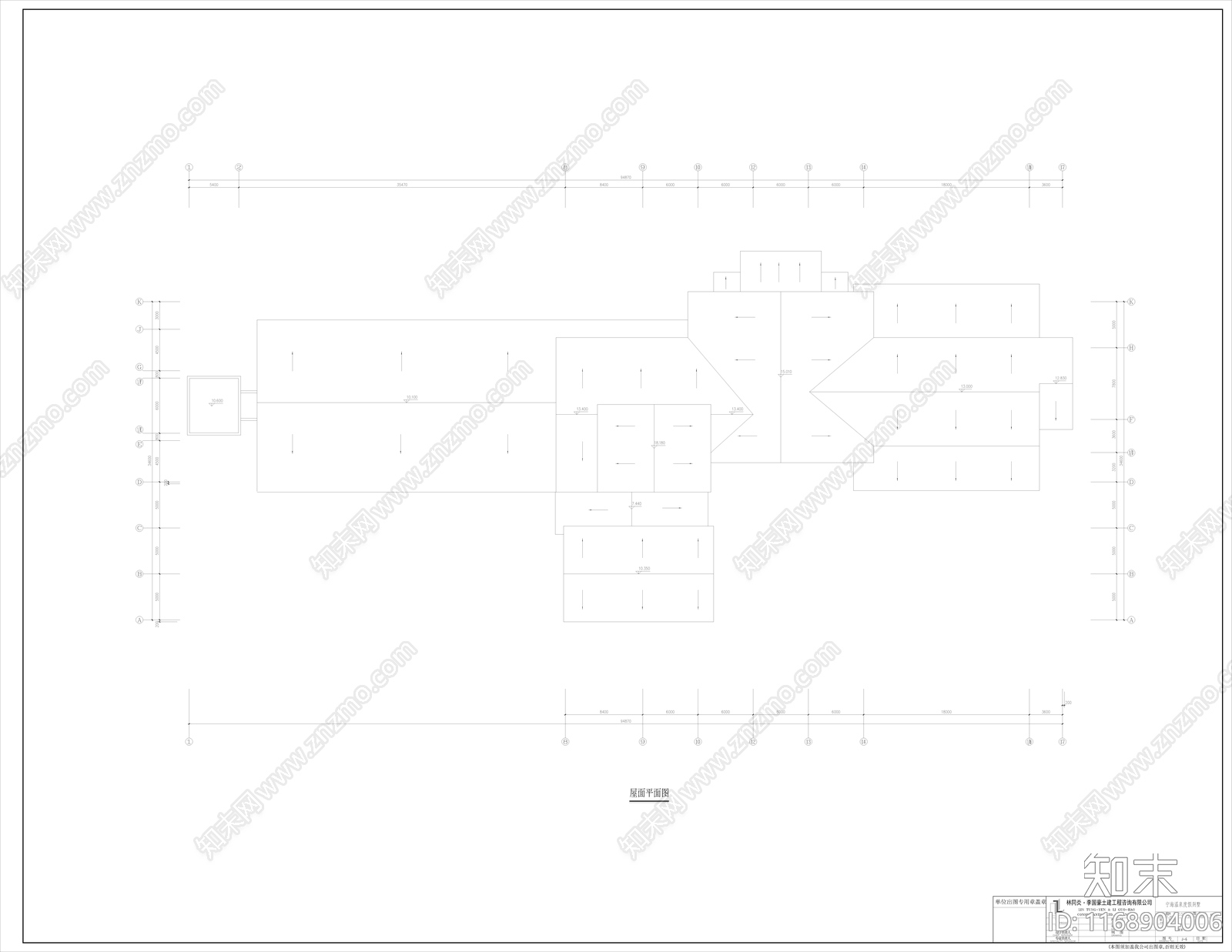 现代其他商业建筑cad施工图下载【ID:1168904006】