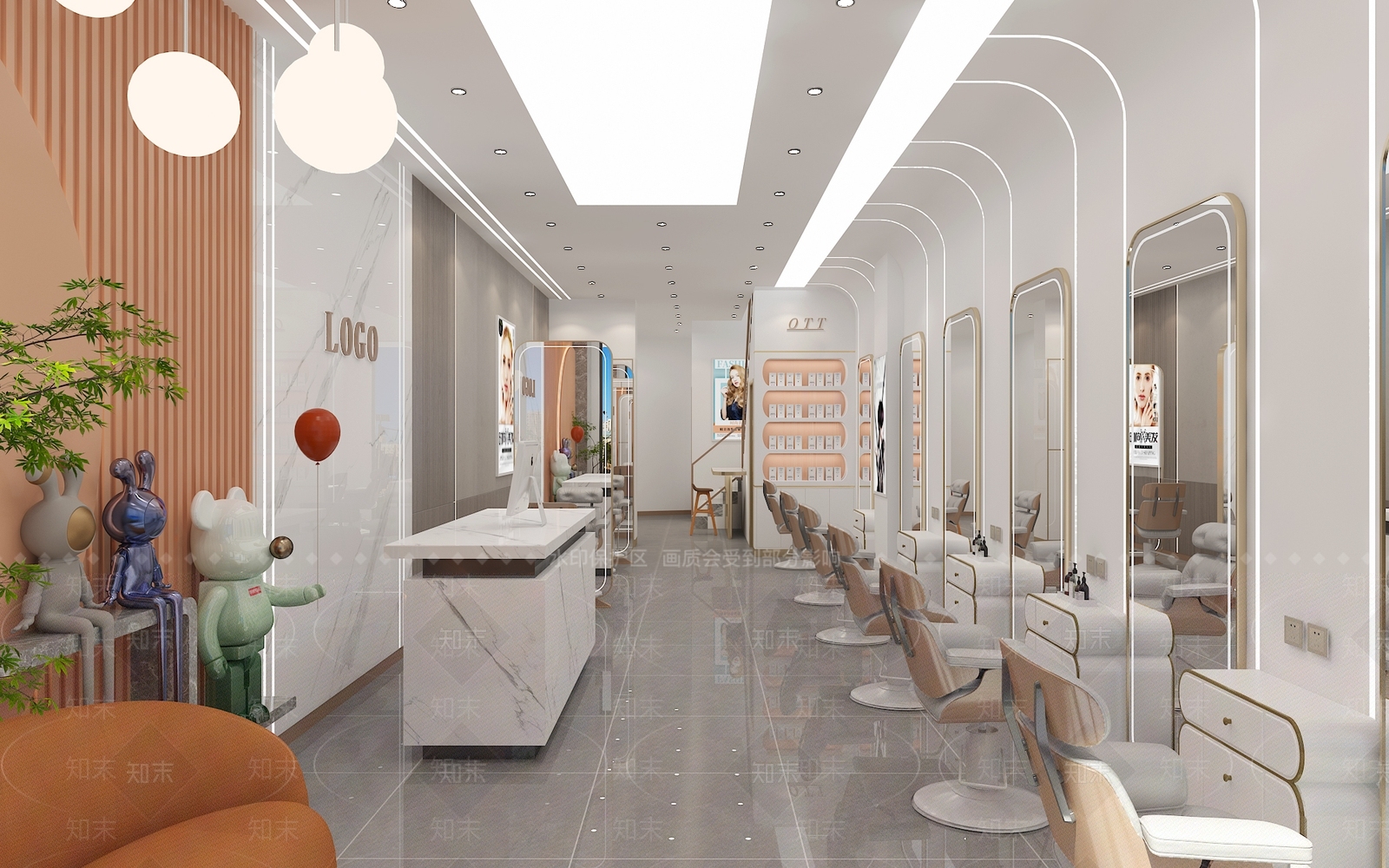 现代理发店SU模型下载【ID:1168906904】