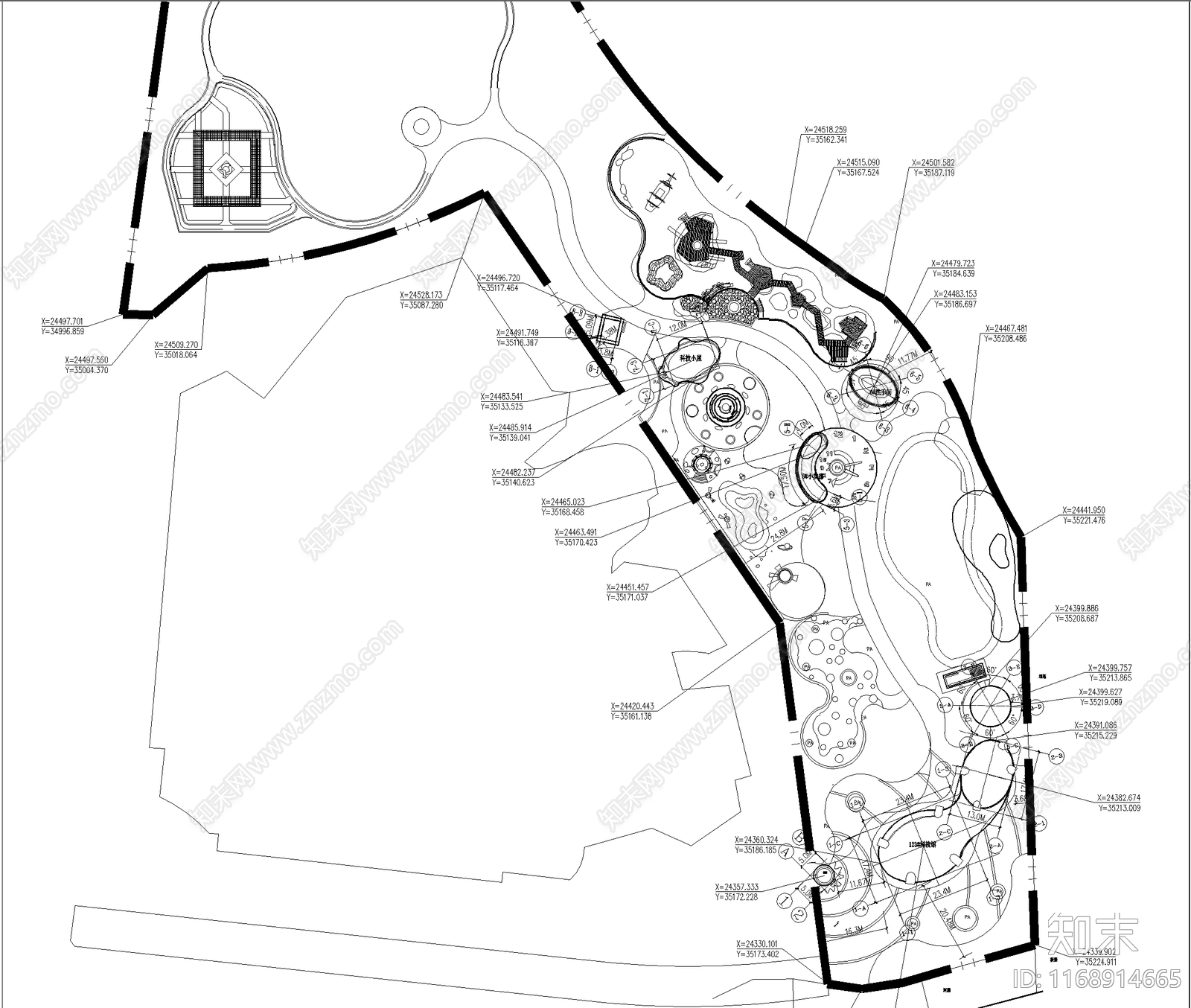 现代其他公共建筑施工图下载【ID:1168914665】