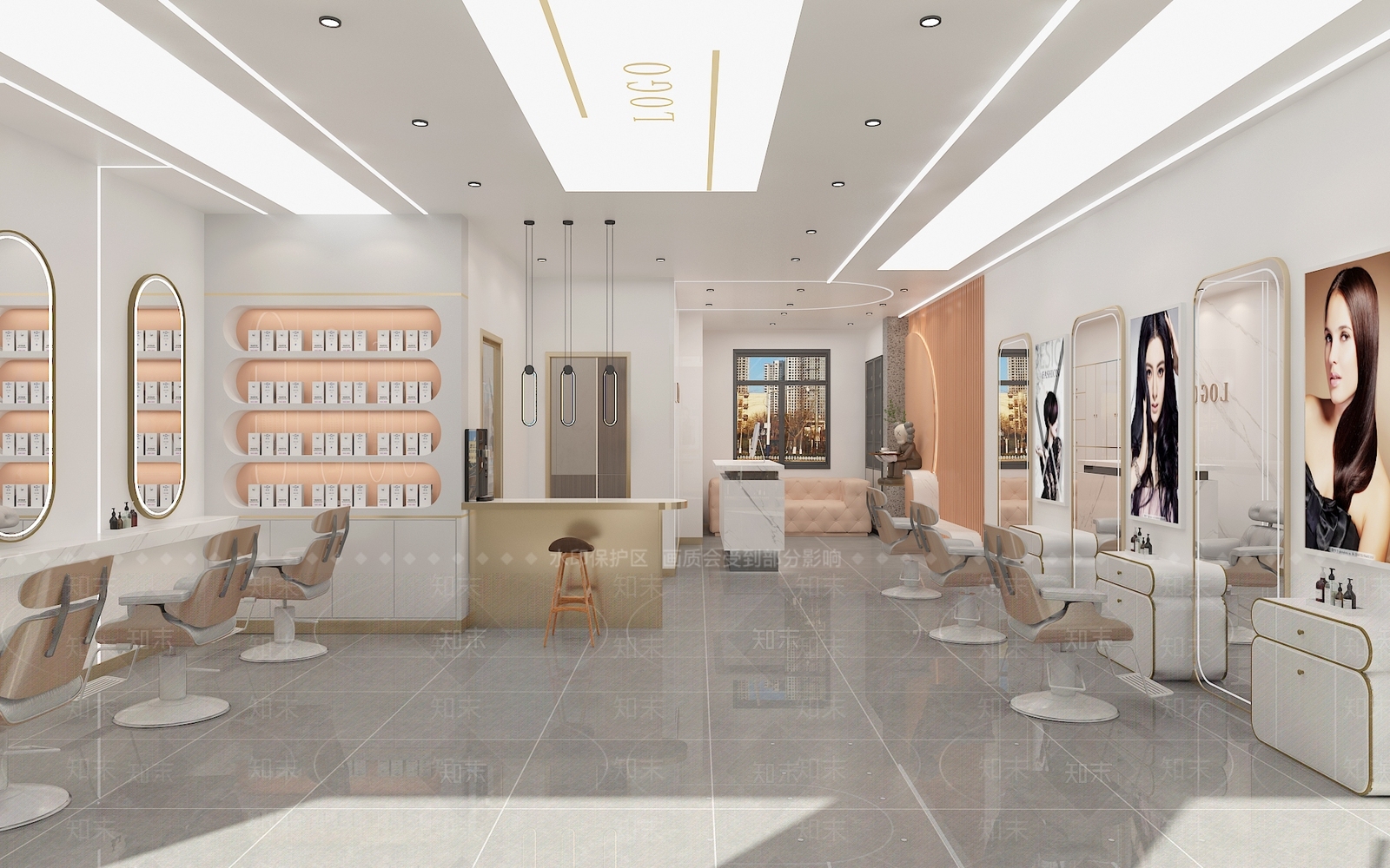 现代理发店SU模型下载【ID:1168918028】