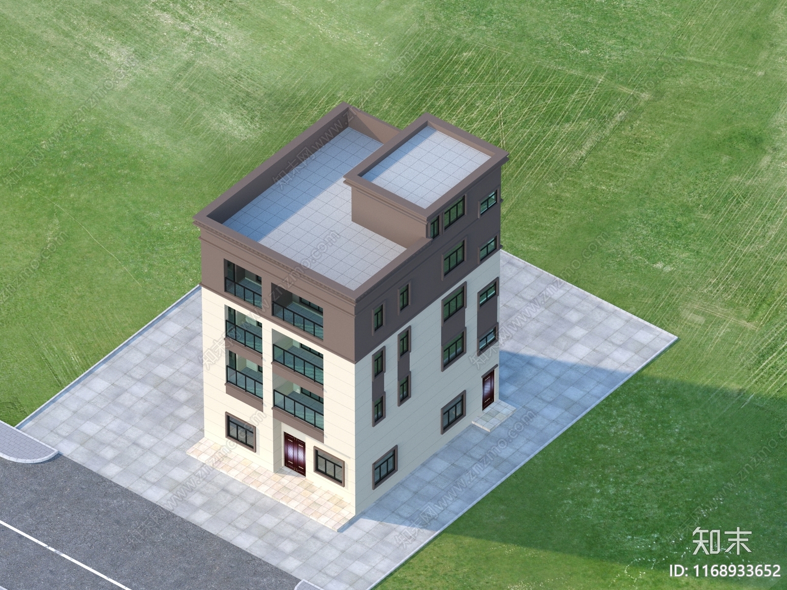 现代其他建筑外观3D模型下载【ID:1168933652】