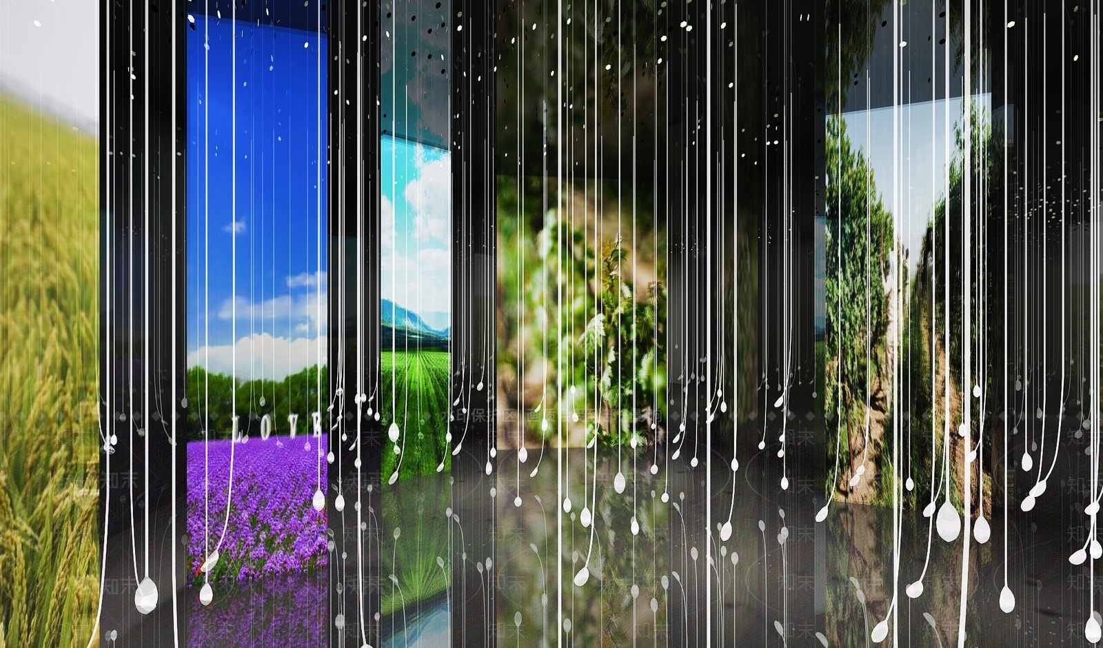 现代科技展厅SU模型下载【ID:1168947892】