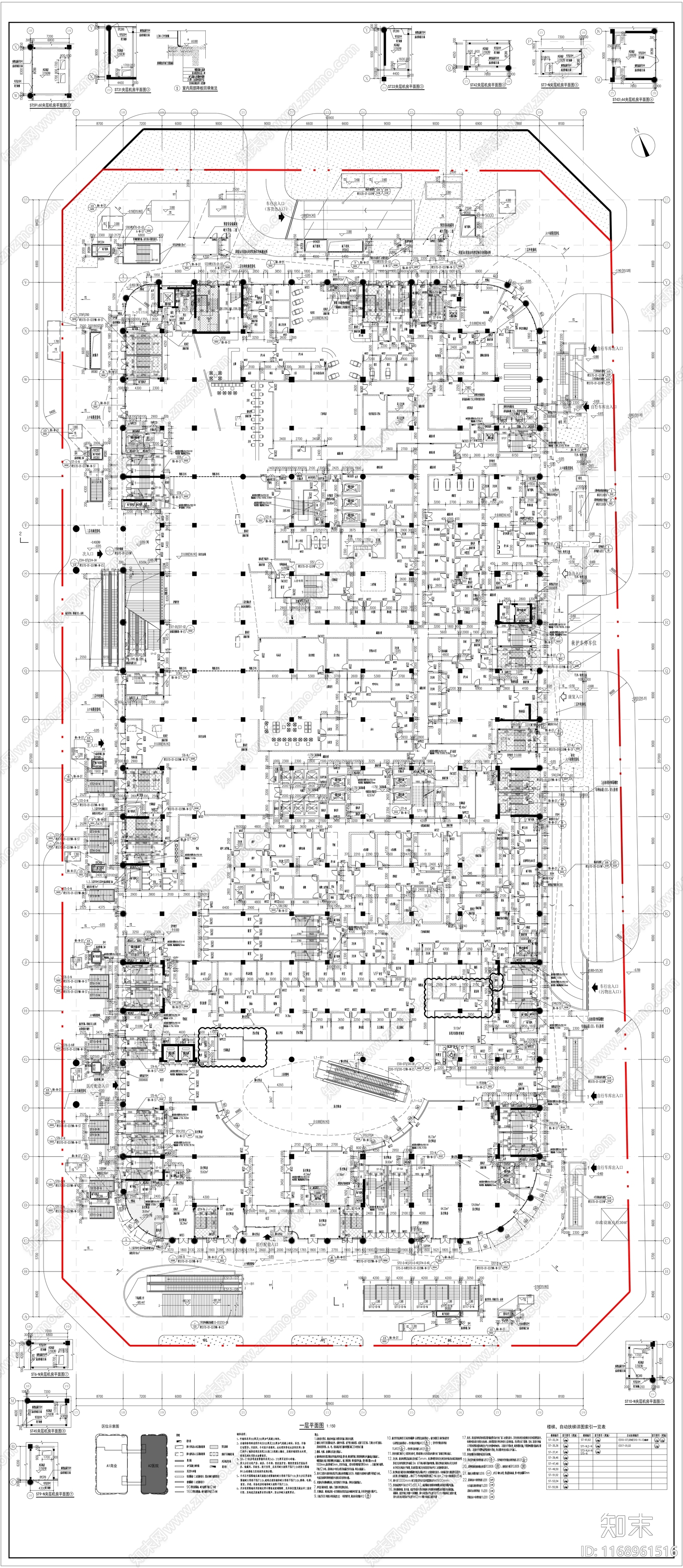 现代其他公共建筑cad施工图下载【ID:1168961516】