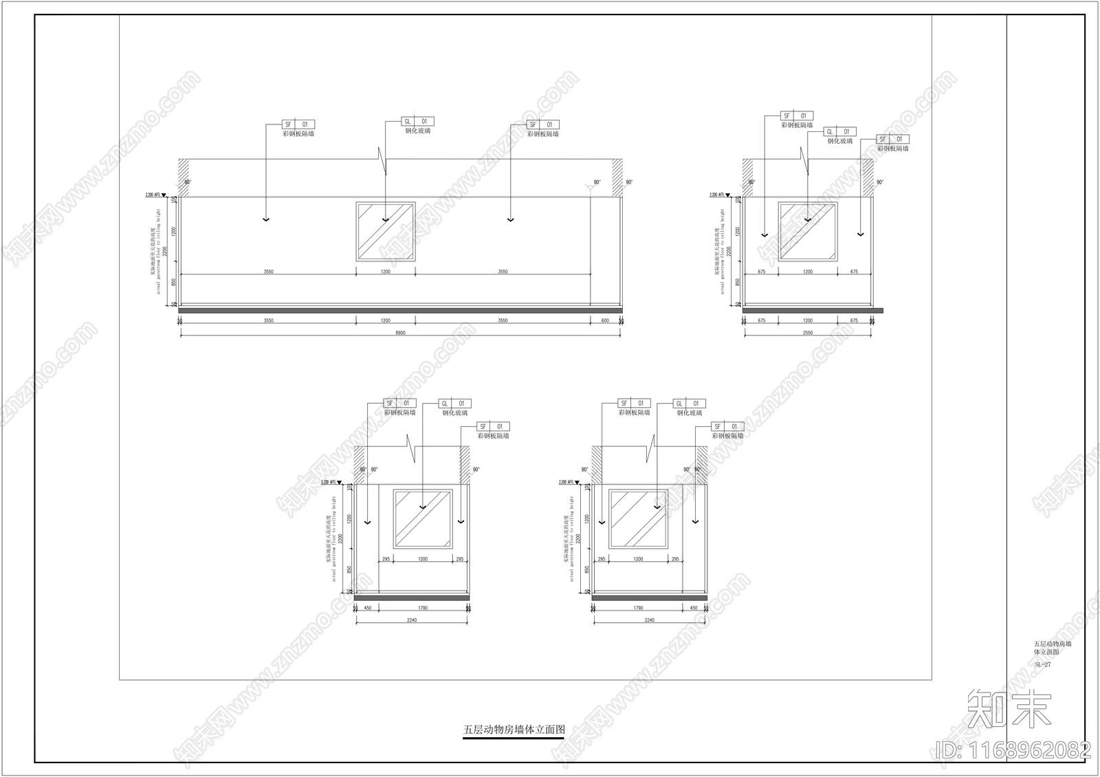 现代医院cad施工图下载【ID:1168962082】