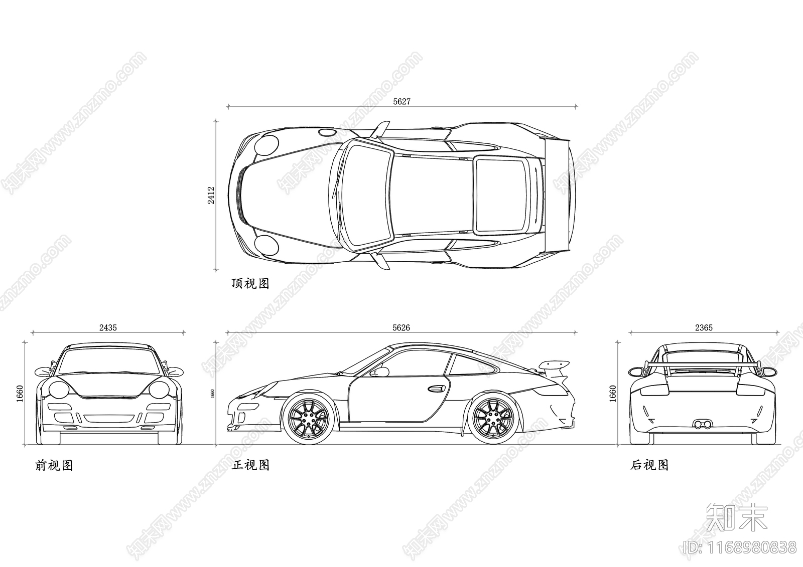 现代交通工具图库施工图下载【ID:1168980838】