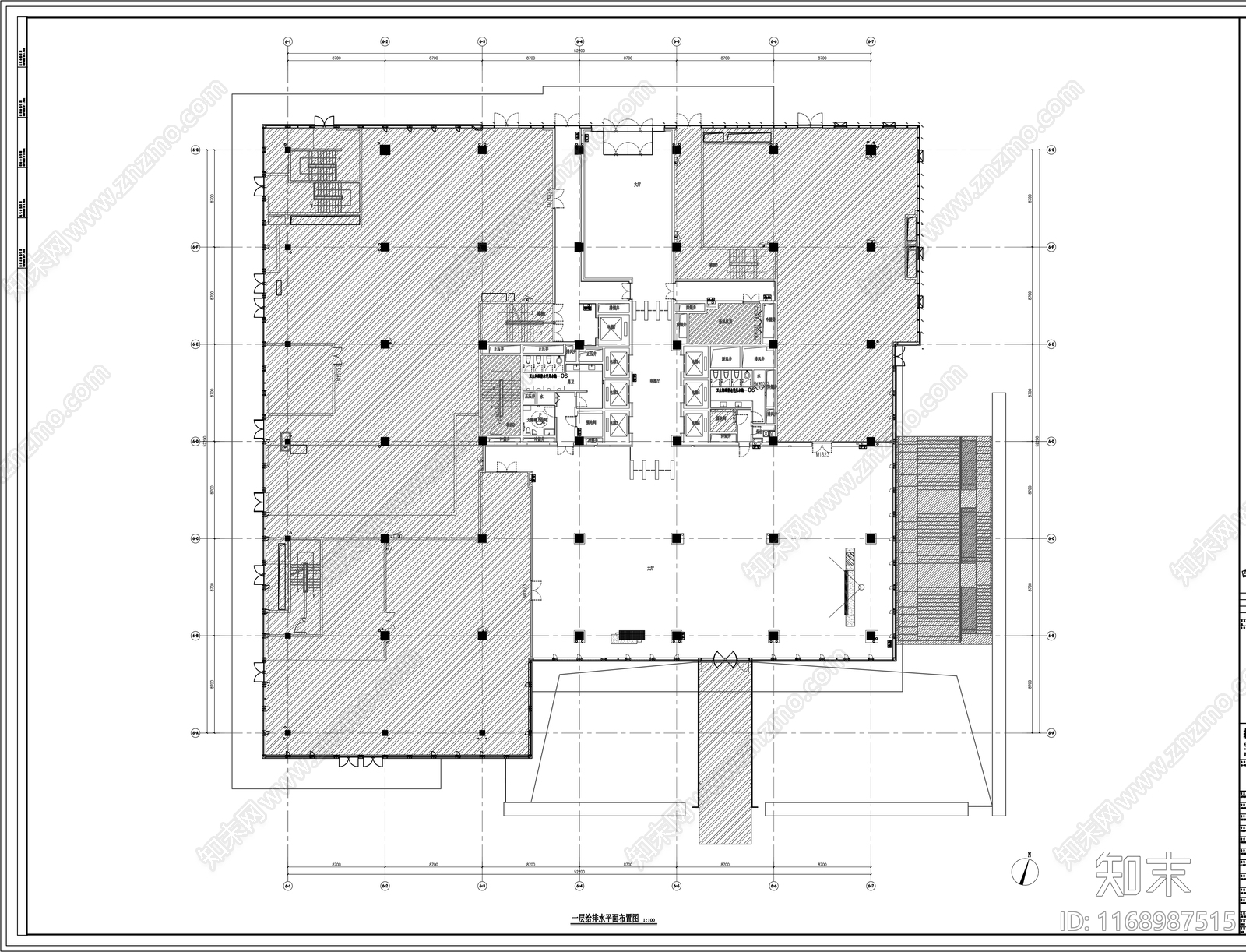 给排水图施工图下载【ID:1168987515】