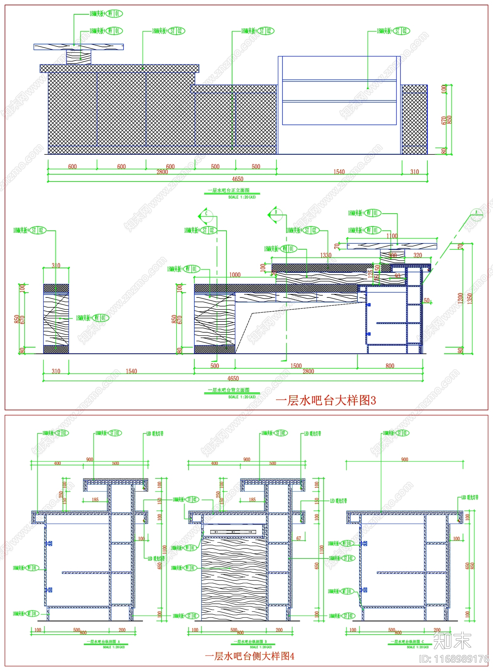 现代家具节点详图cad施工图下载【ID:1168989176】