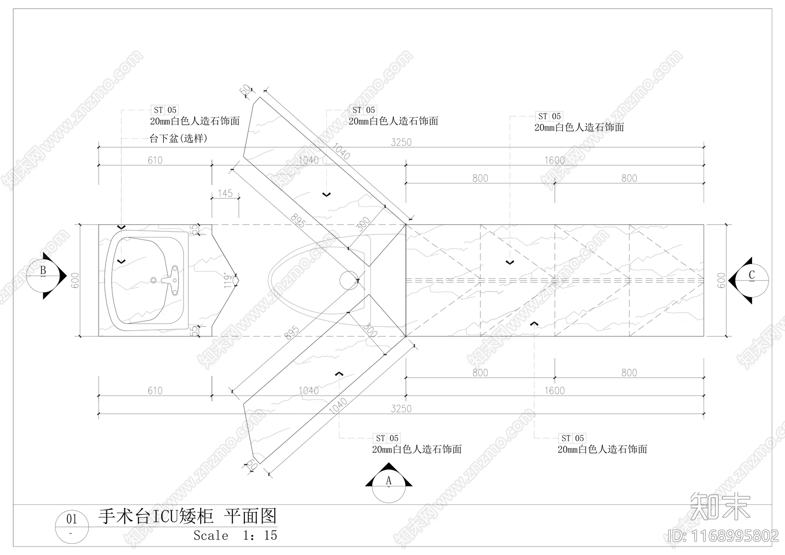 现代家具节点详图施工图下载【ID:1168995802】