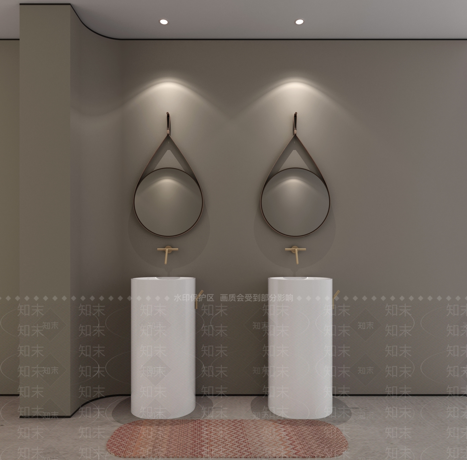 洗手台3D模型下载【ID:1168997376】