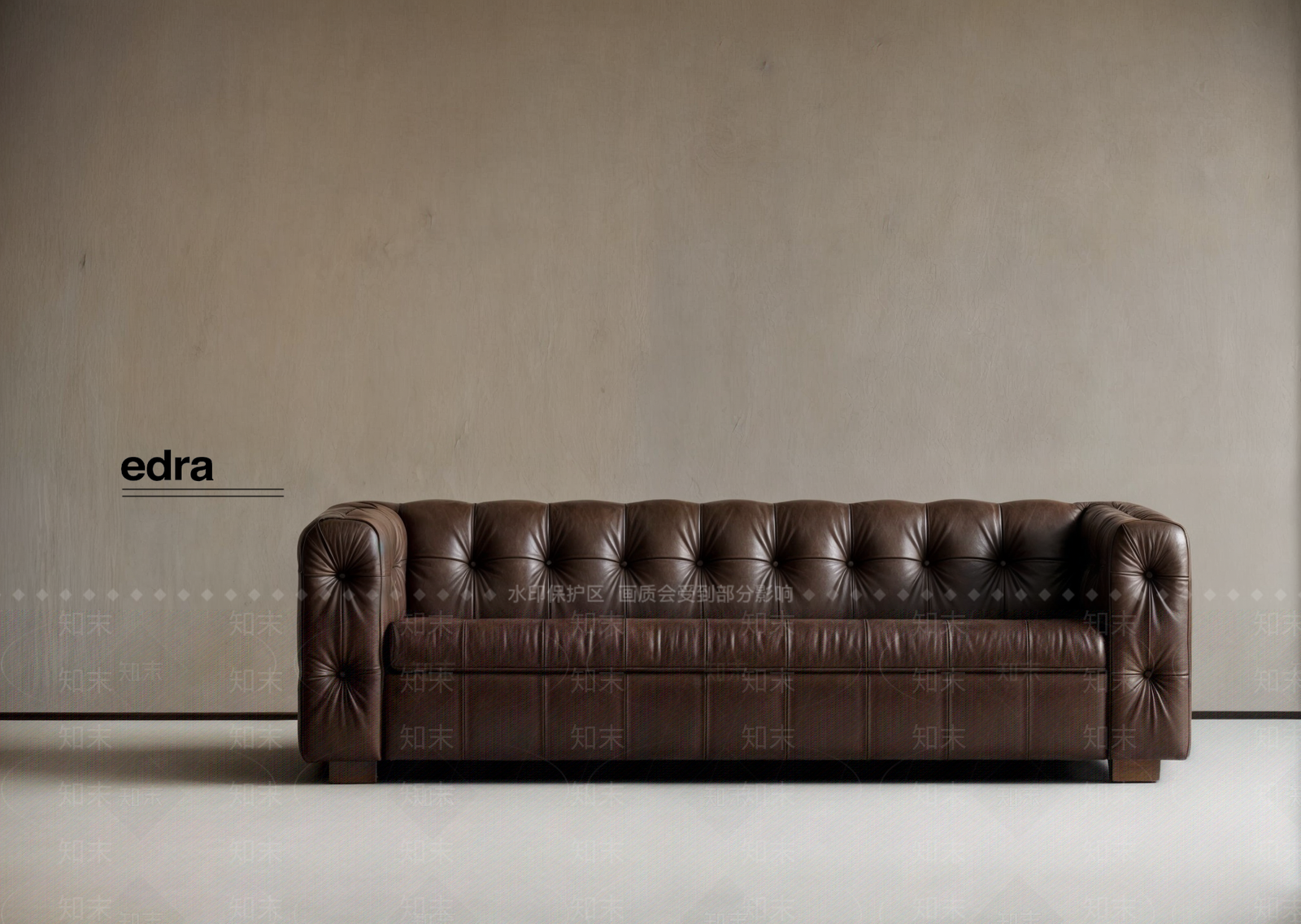 美式中古多人沙发SU模型下载【ID:1169001933】