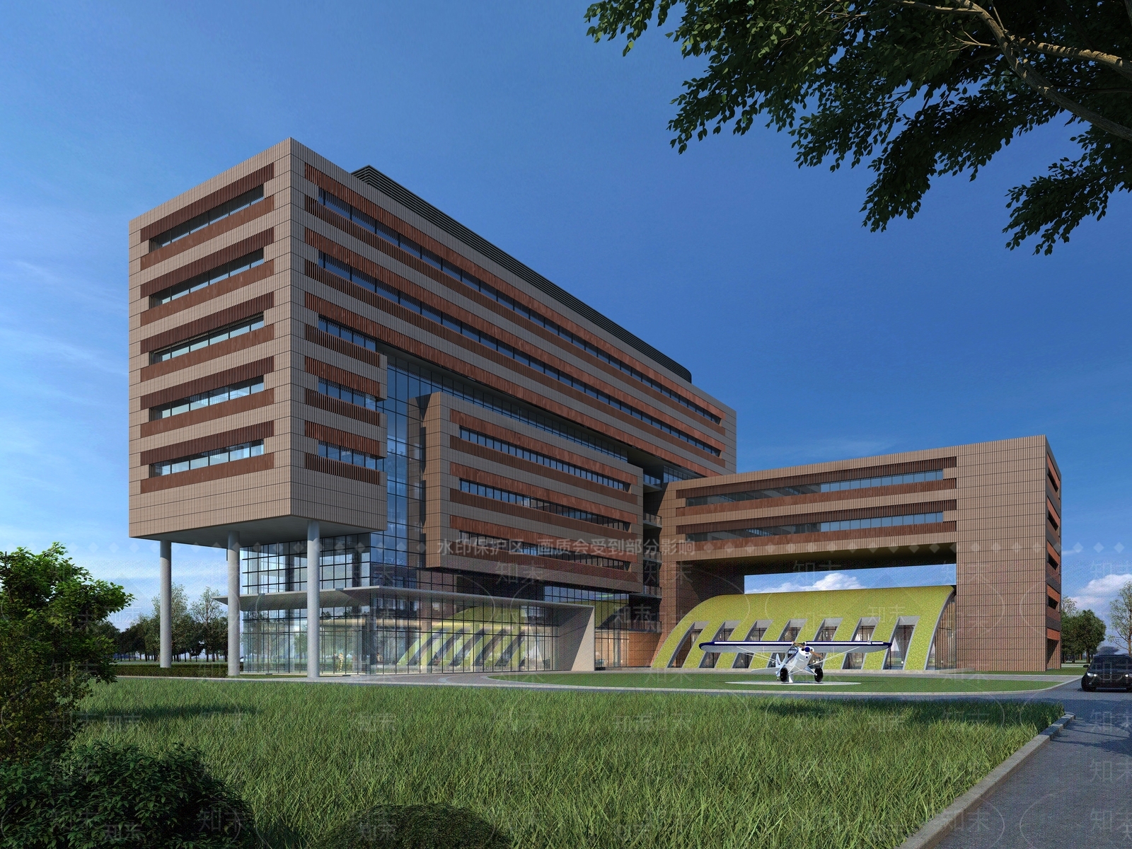 现代其他文体建筑3D模型下载【ID:1169003533】