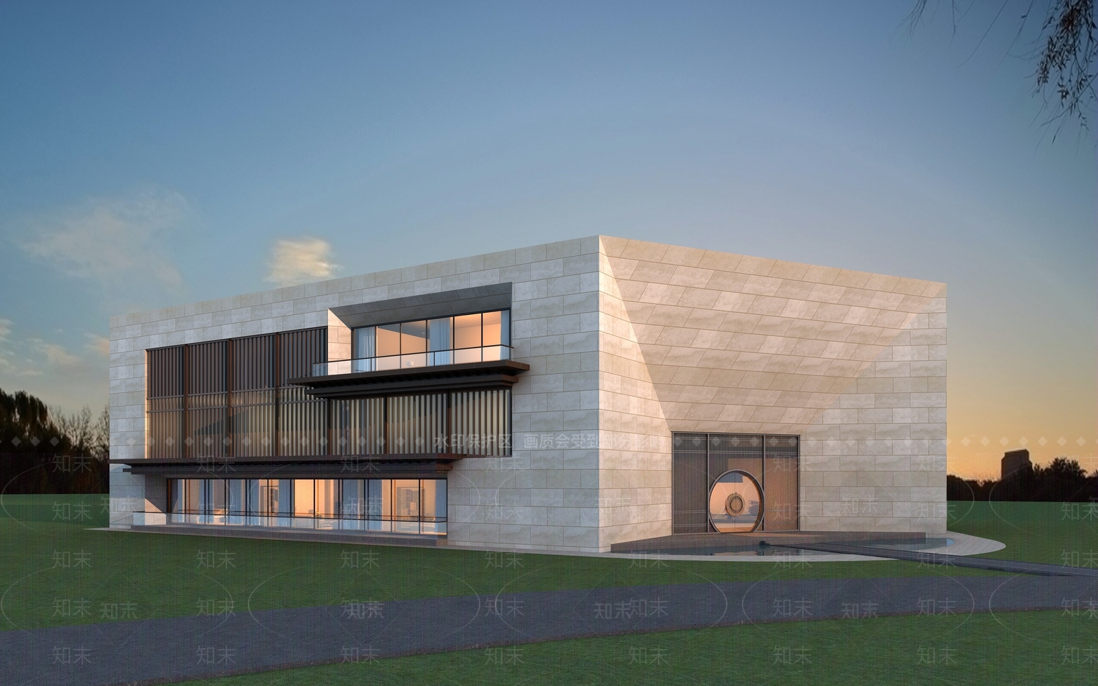 现代其他文体建筑3D模型下载【ID:1169004600】
