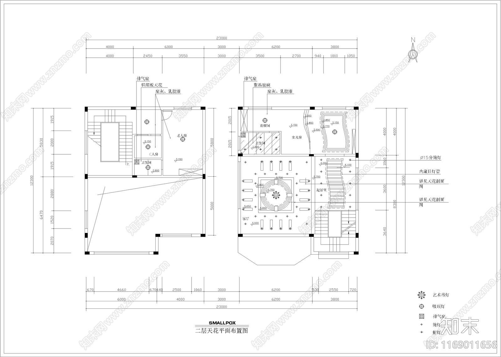 现代简欧整体家装空间cad施工图下载【ID:1169011656】