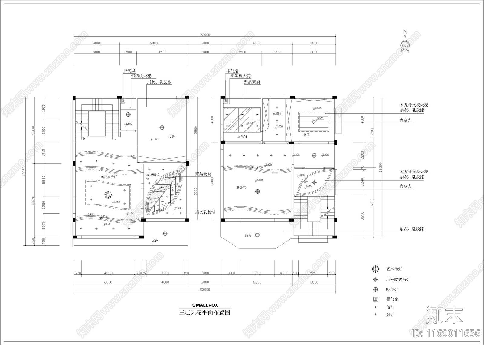 现代简欧整体家装空间cad施工图下载【ID:1169011656】