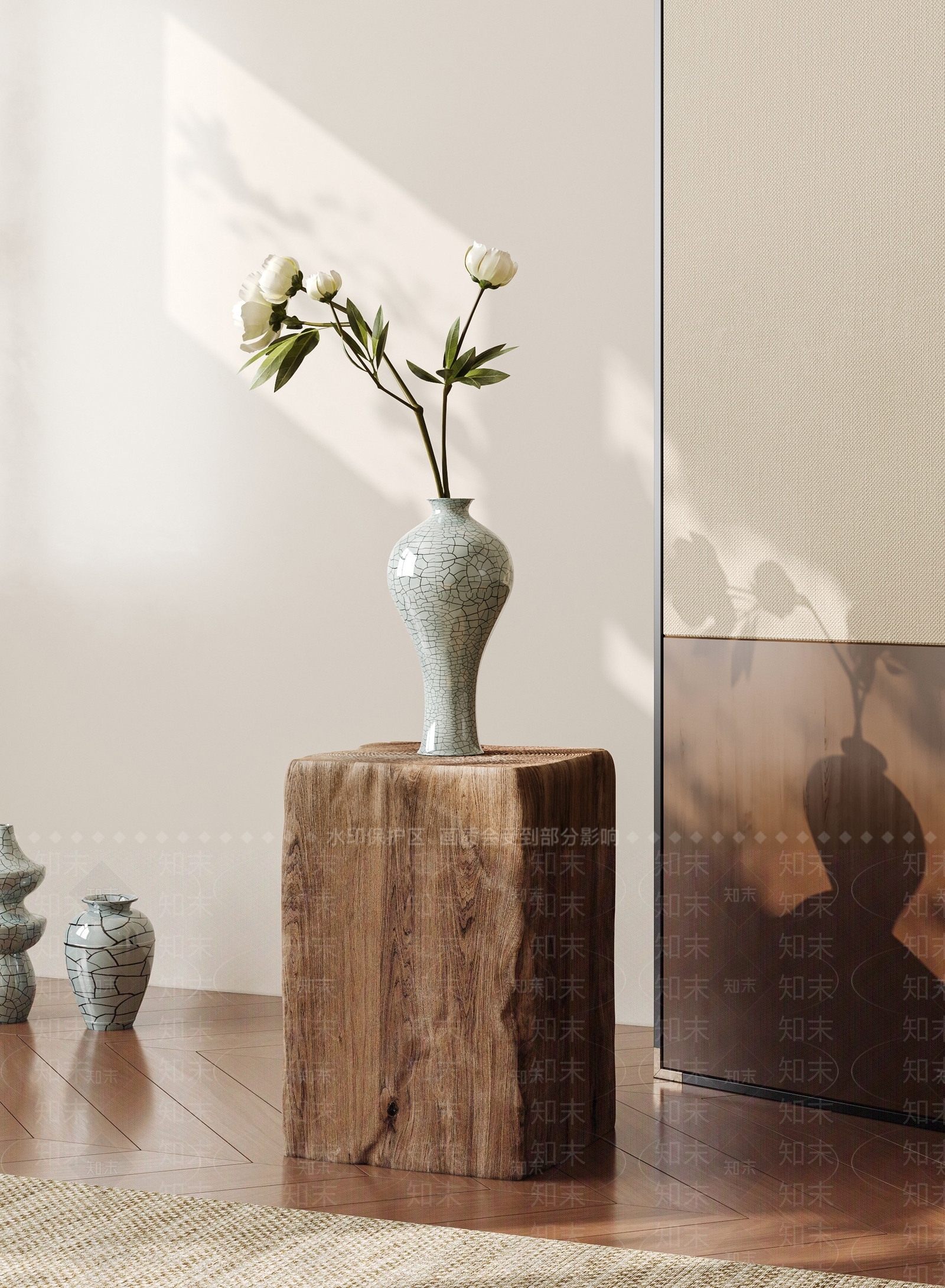 新中式花艺3D模型下载【ID:1169019722】