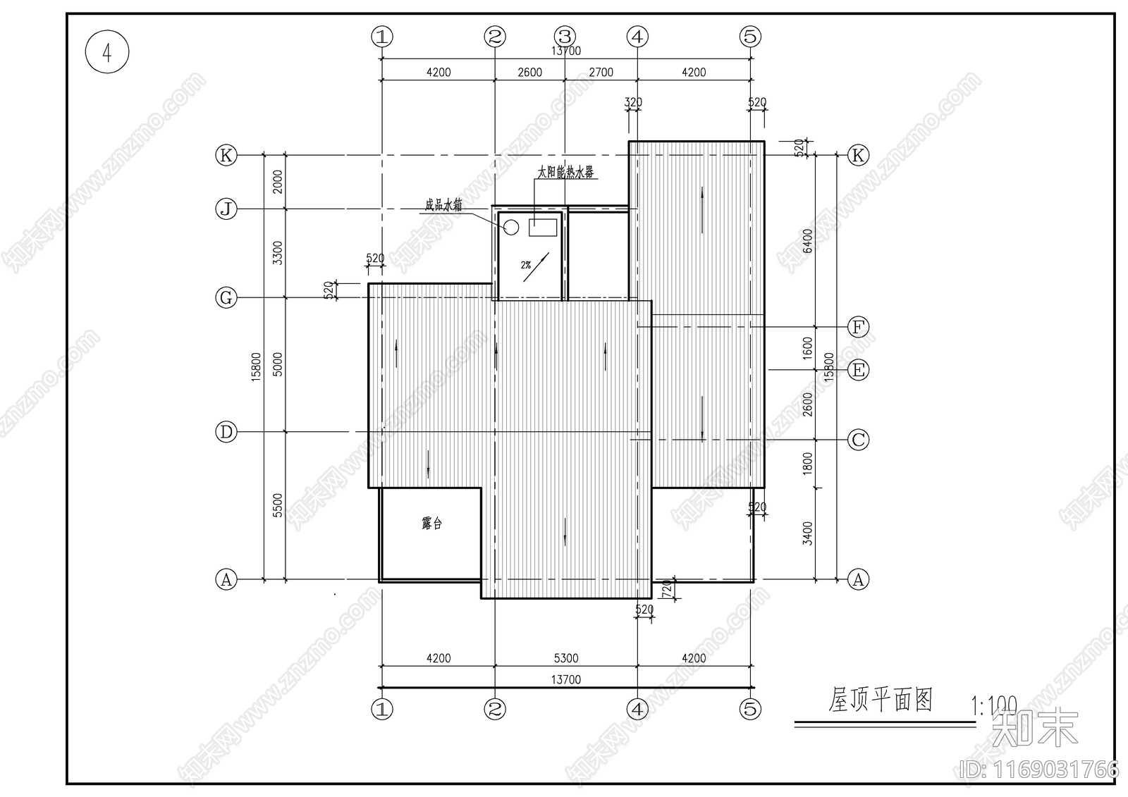 现代别墅建筑cad施工图下载【ID:1169031766】