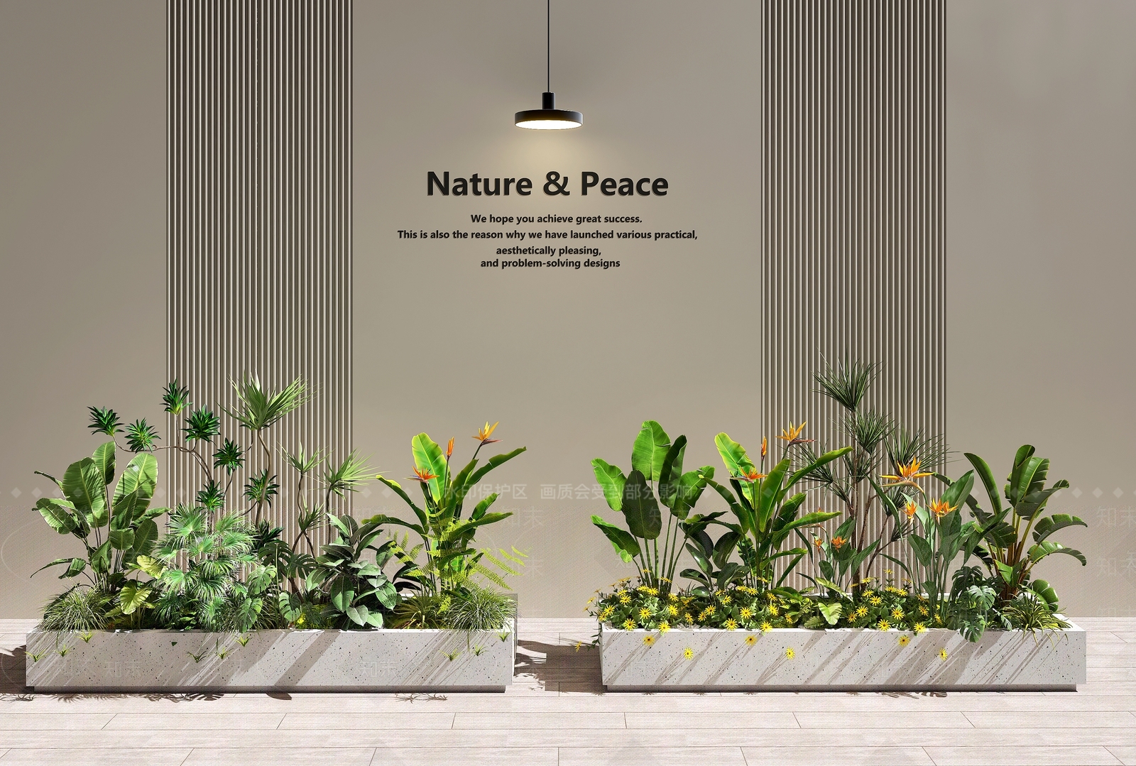 植物堆3D模型下载【ID:1169037728】