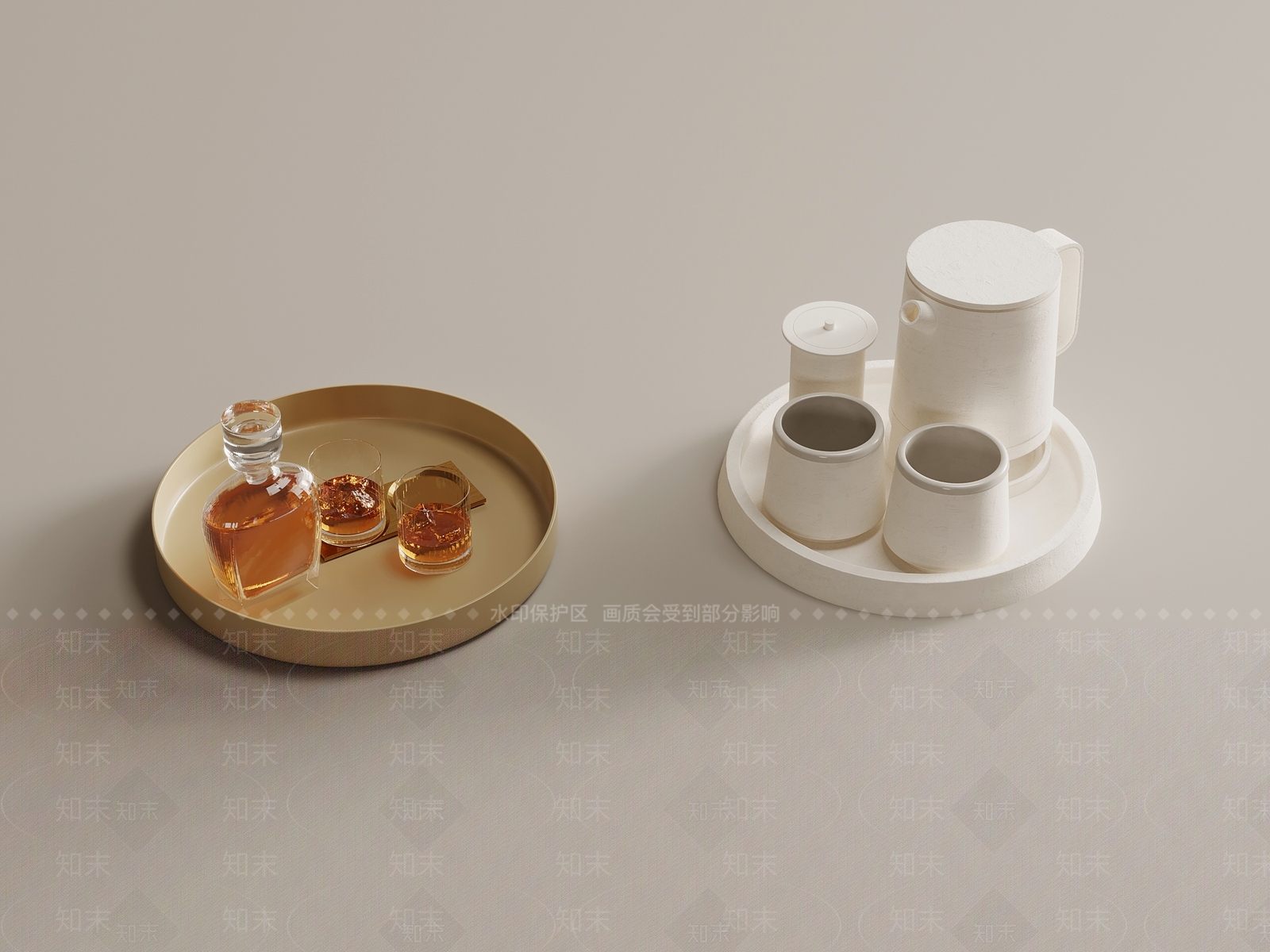 酒具SU模型下载【ID:1169062835】