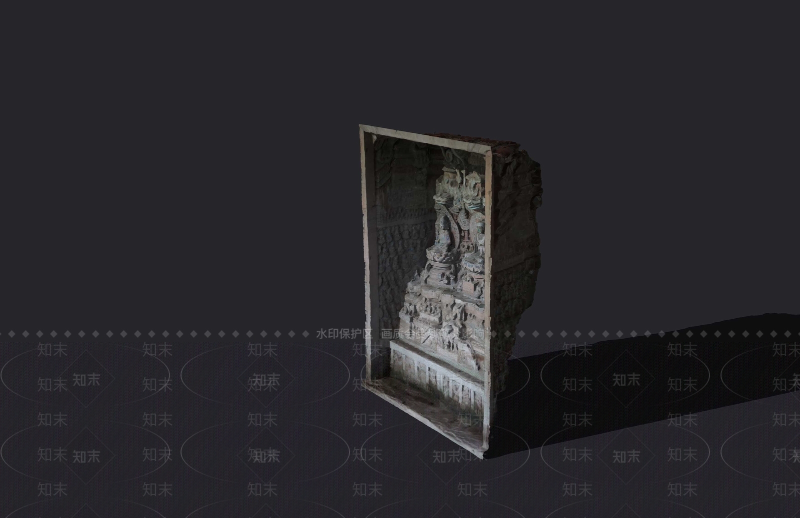 中式佛堂SU模型下载【ID:1169079864】