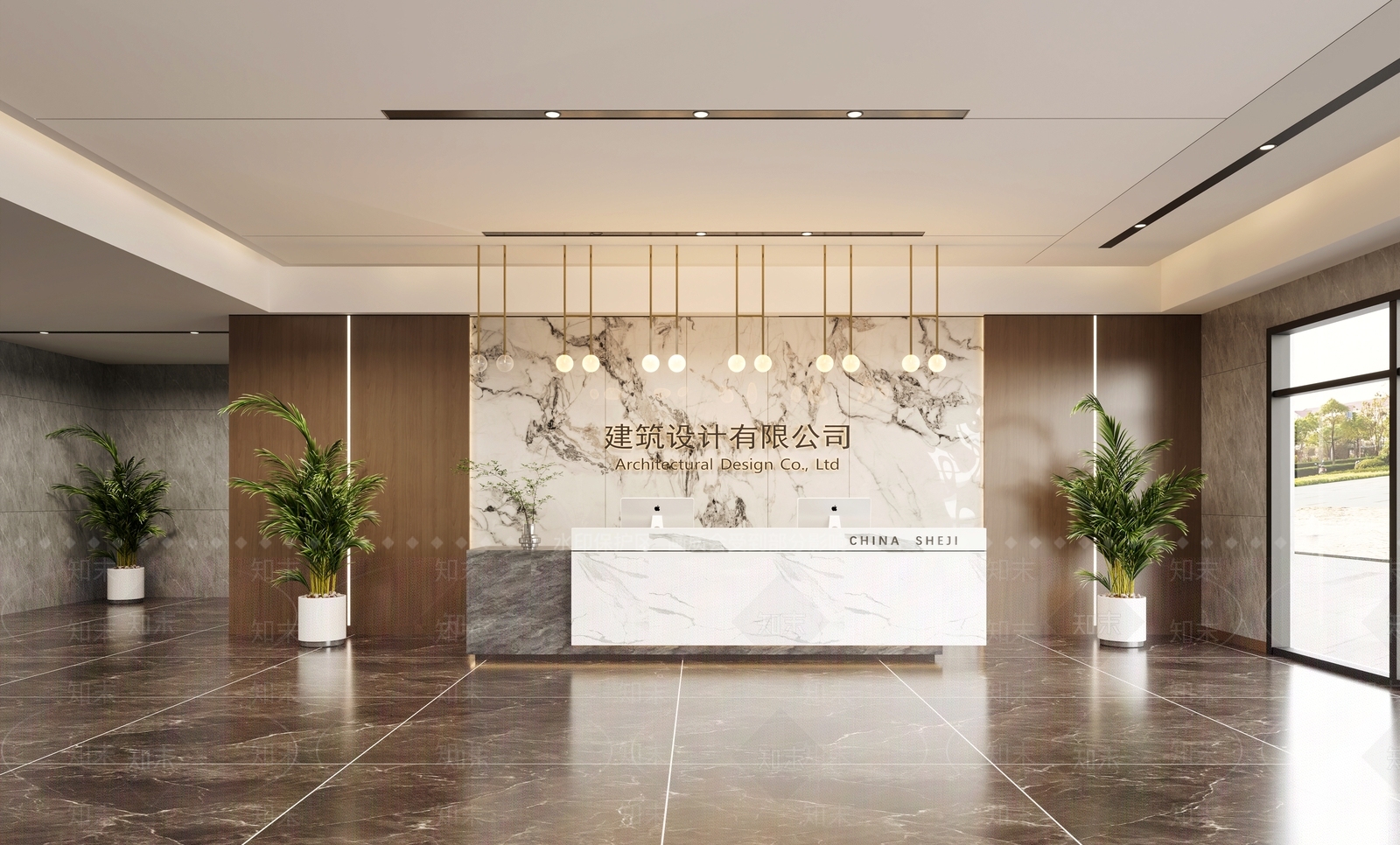 现代办公室3D模型下载【ID:1169088027】