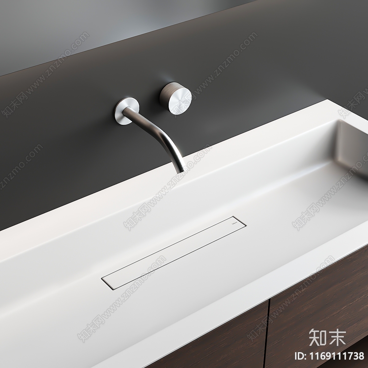 现代奶油水龙头3D模型下载【ID:1169111738】