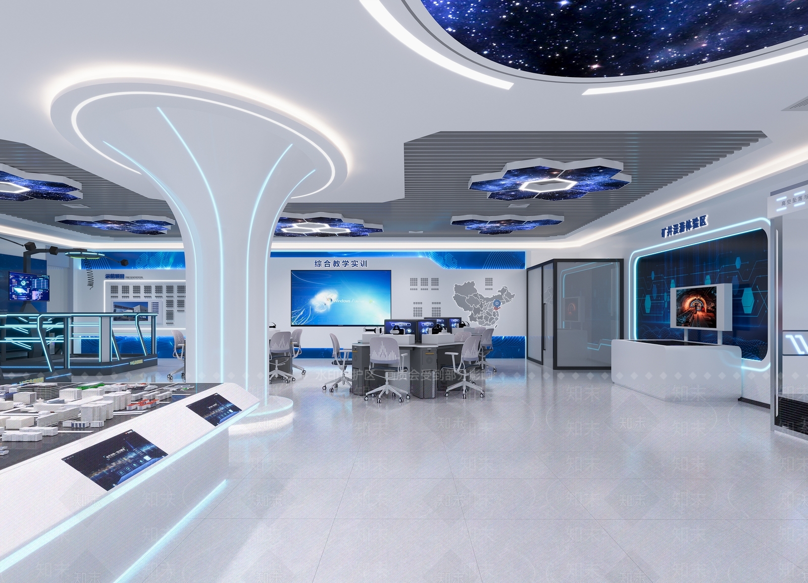 现代其他公共空间3D模型下载【ID:1169124838】