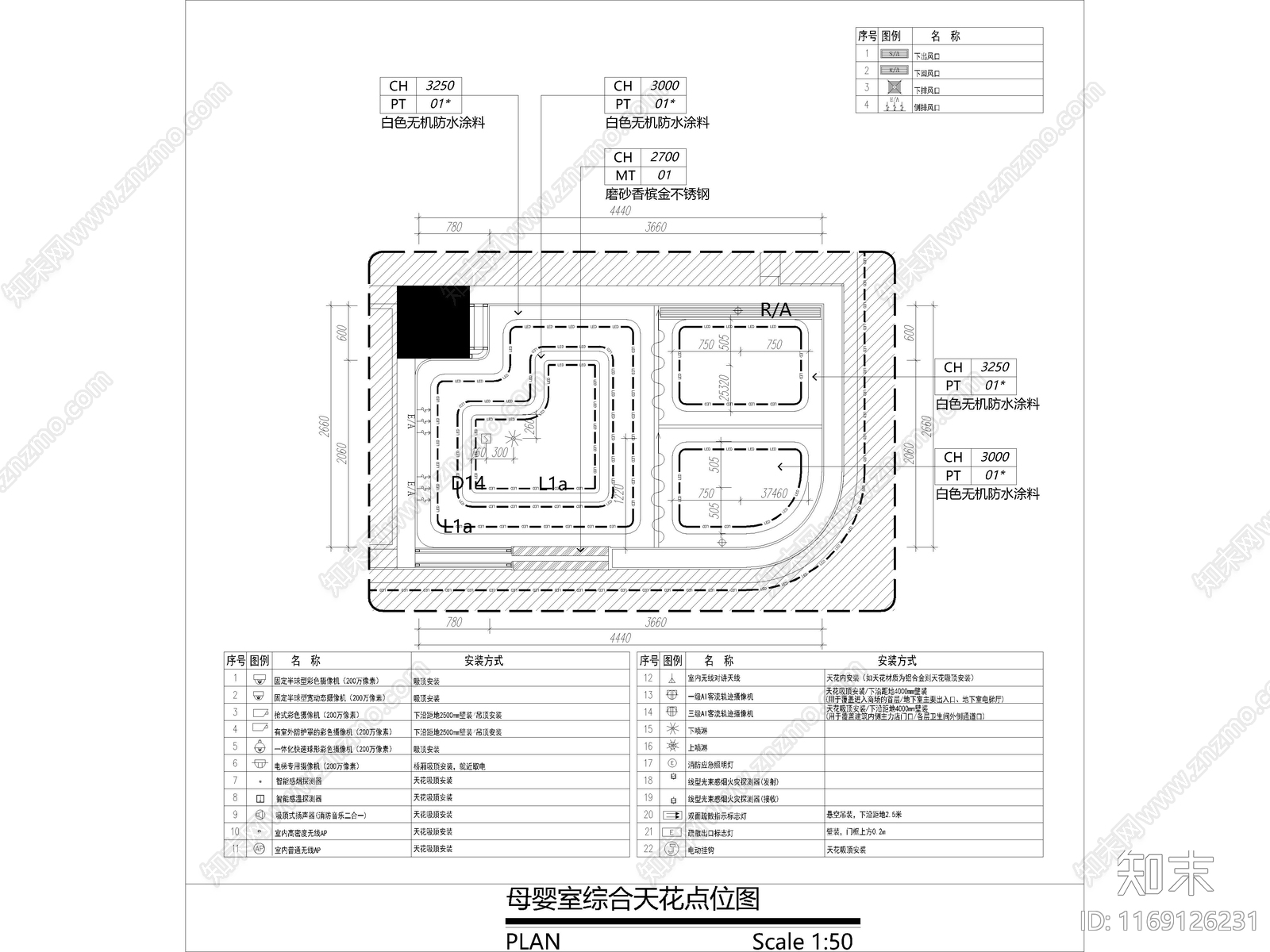 4套母婴室母婴护理室哺乳室CAD施工图施工图下载【ID:1169126231】