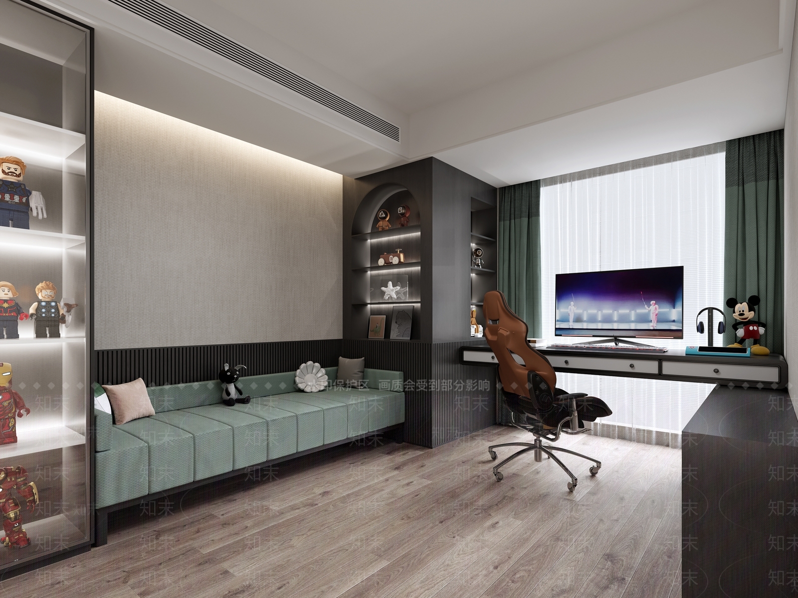 儿童娱乐室3D模型下载【ID:1169130946】