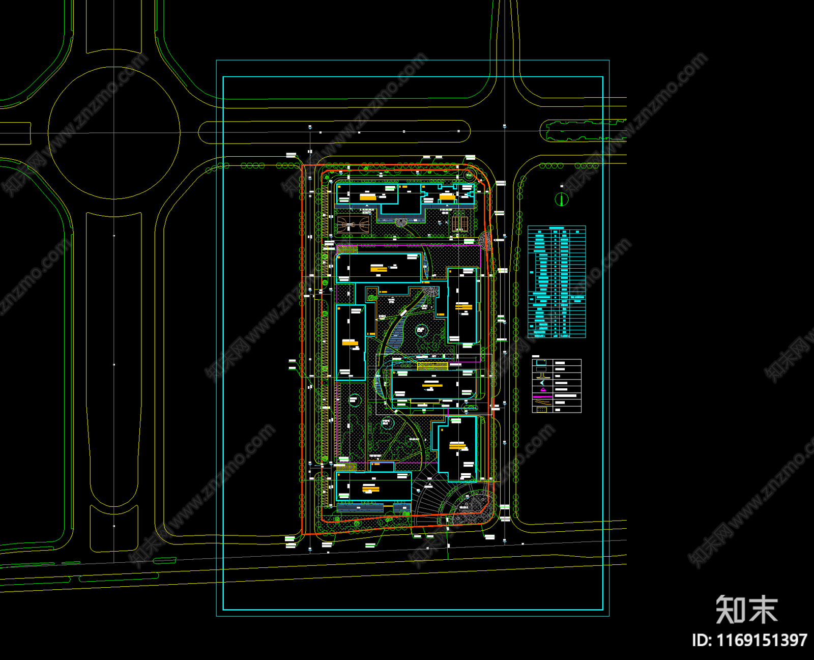 现代其他建筑cad施工图下载【ID:1169151397】