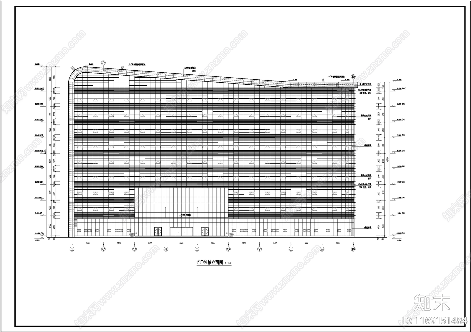 现代其他建筑cad施工图下载【ID:1169151484】