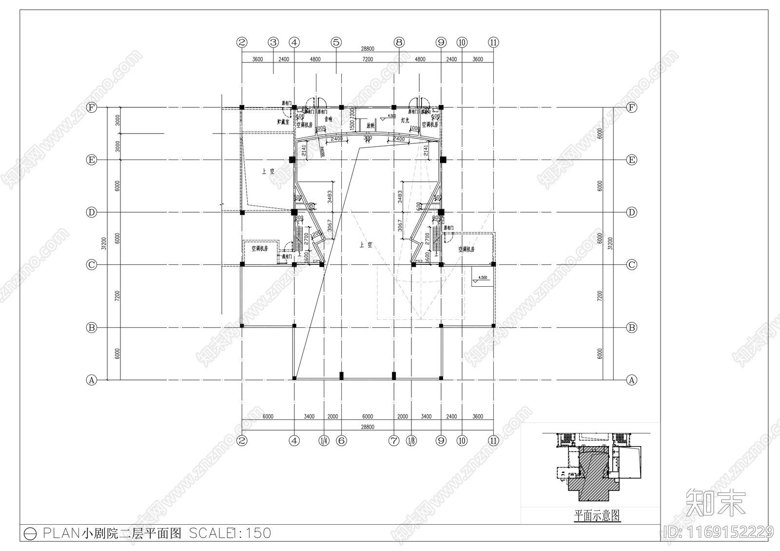 现代其他教育空间cad施工图下载【ID:1169152229】