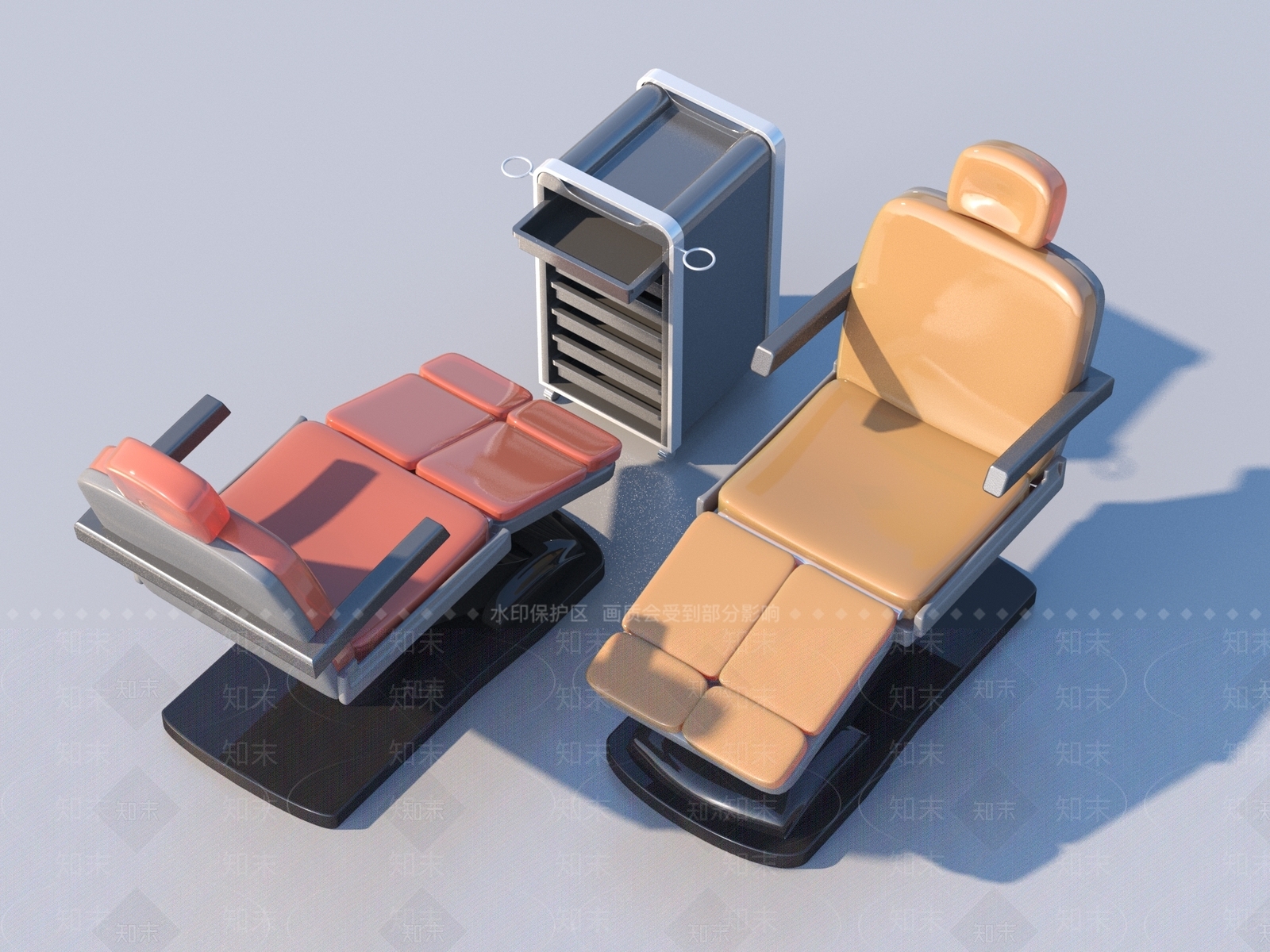 现代按摩椅3D模型下载【ID:1169152613】