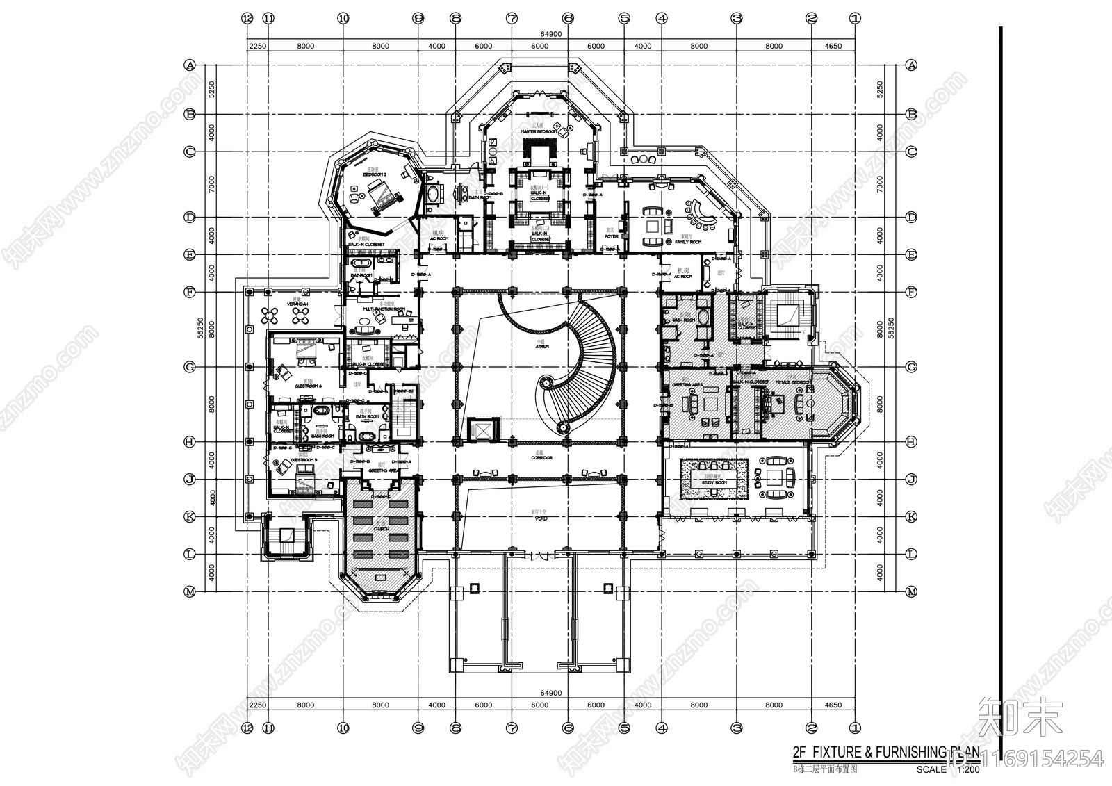 现代其他休闲娱乐空间cad施工图下载【ID:1169154254】