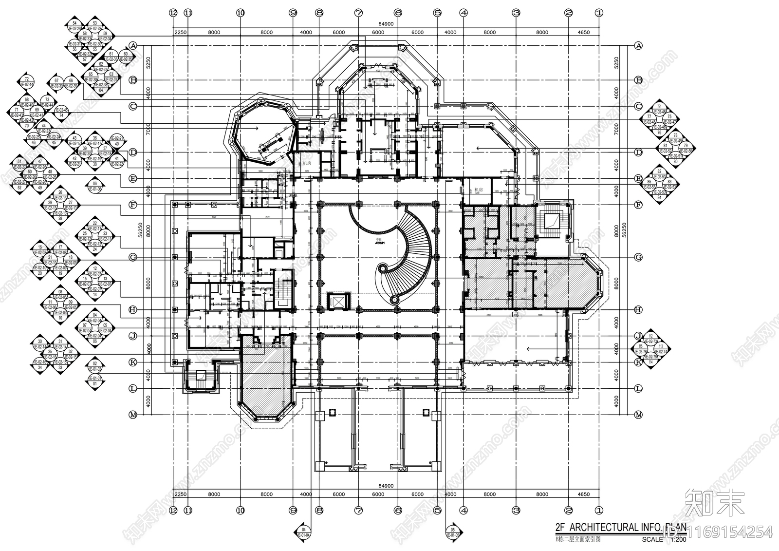 现代其他休闲娱乐空间cad施工图下载【ID:1169154254】