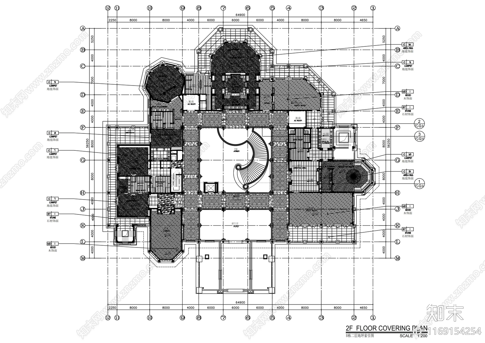现代其他休闲娱乐空间cad施工图下载【ID:1169154254】