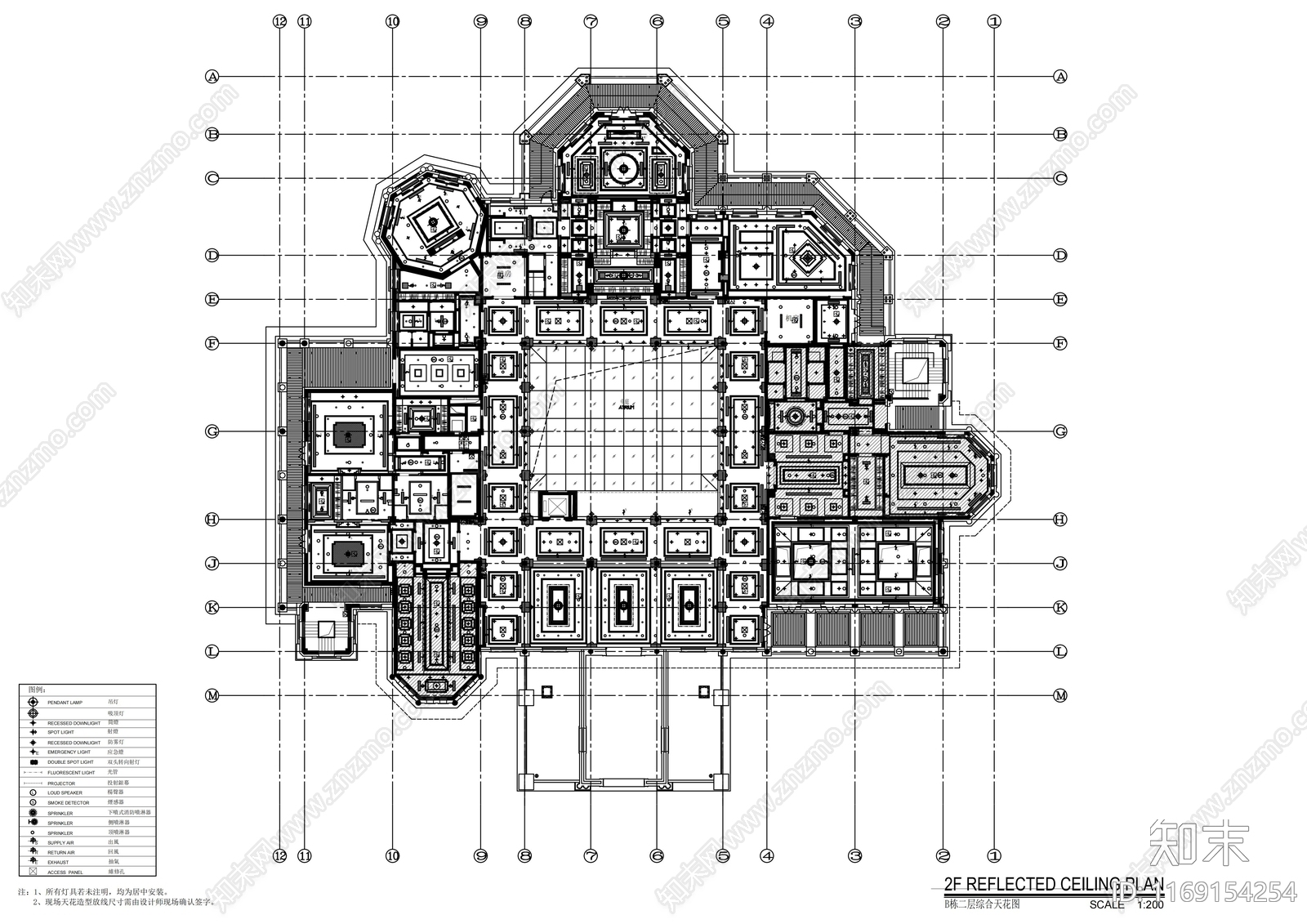 现代其他休闲娱乐空间cad施工图下载【ID:1169154254】