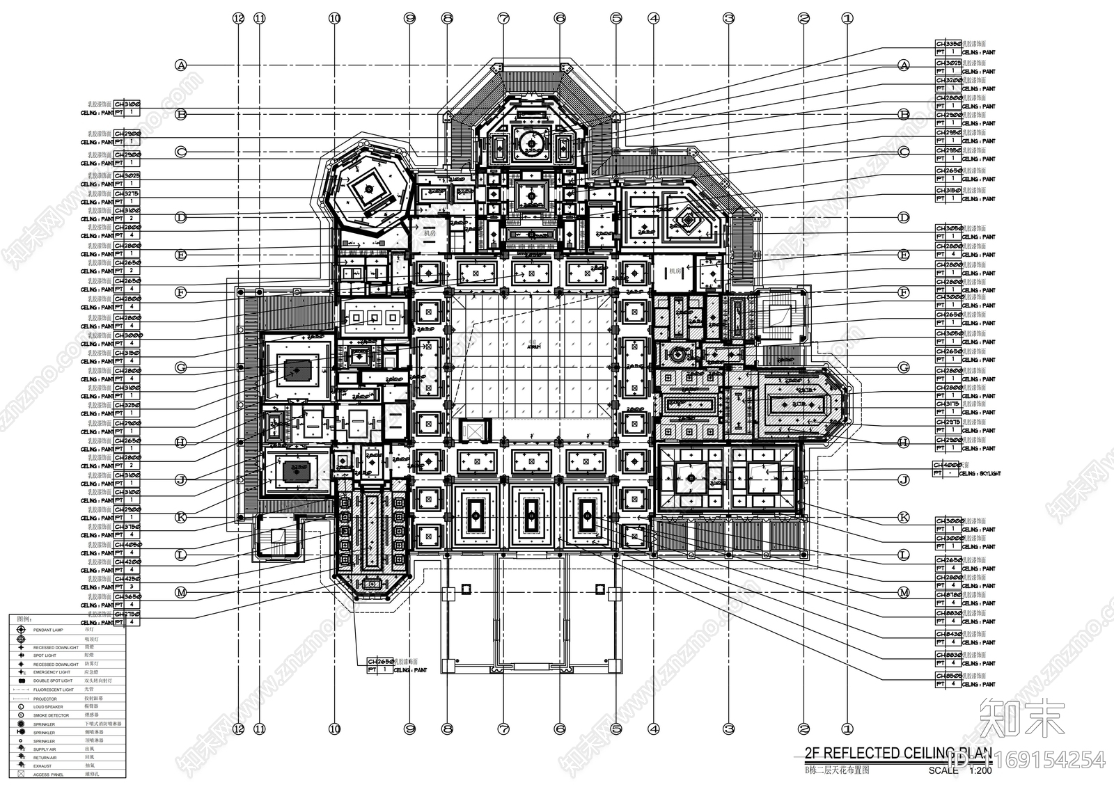 现代其他休闲娱乐空间cad施工图下载【ID:1169154254】
